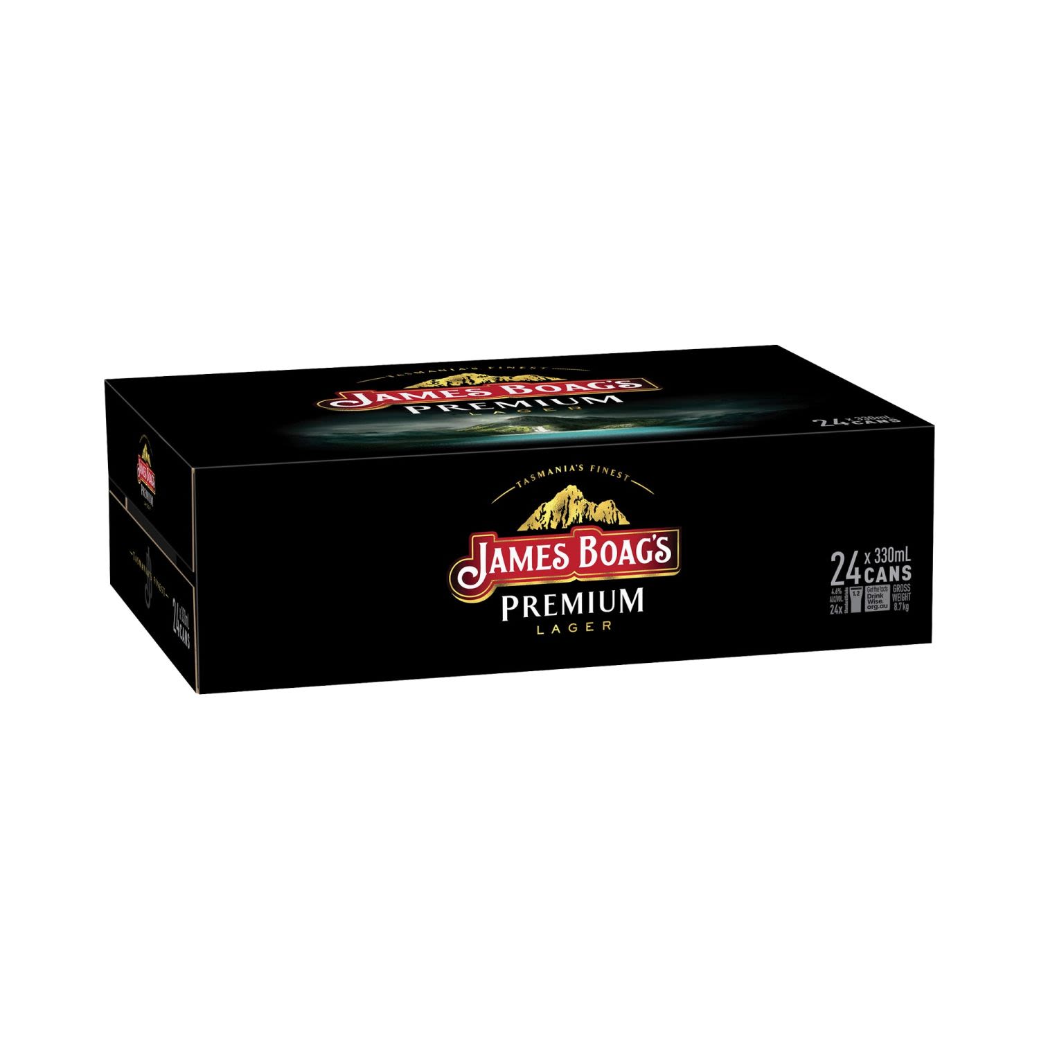 James Boag's Premium Lager Can 330mL 24 Pack