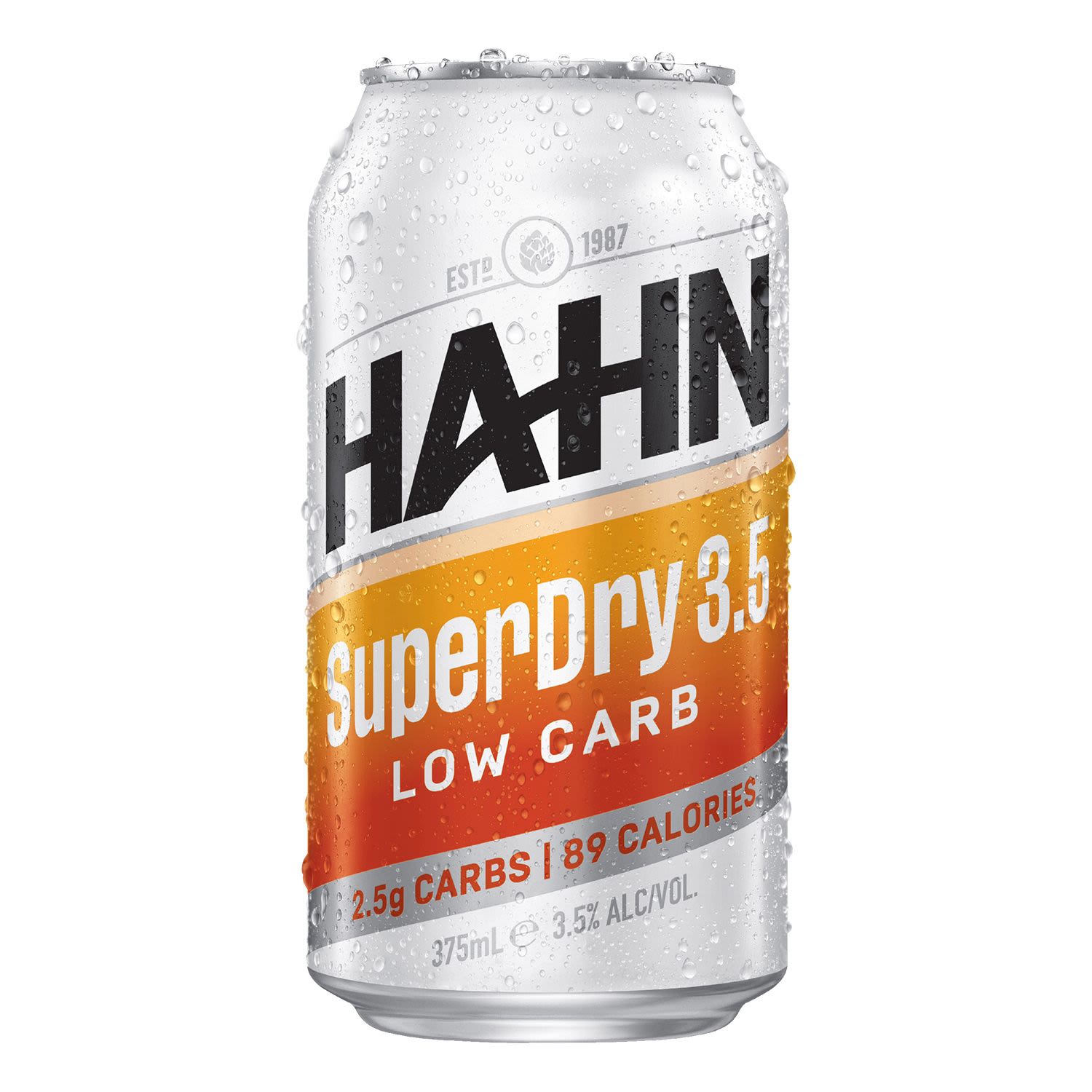 Hahn SuperDry 3.5% Can 375mL 30 Pack