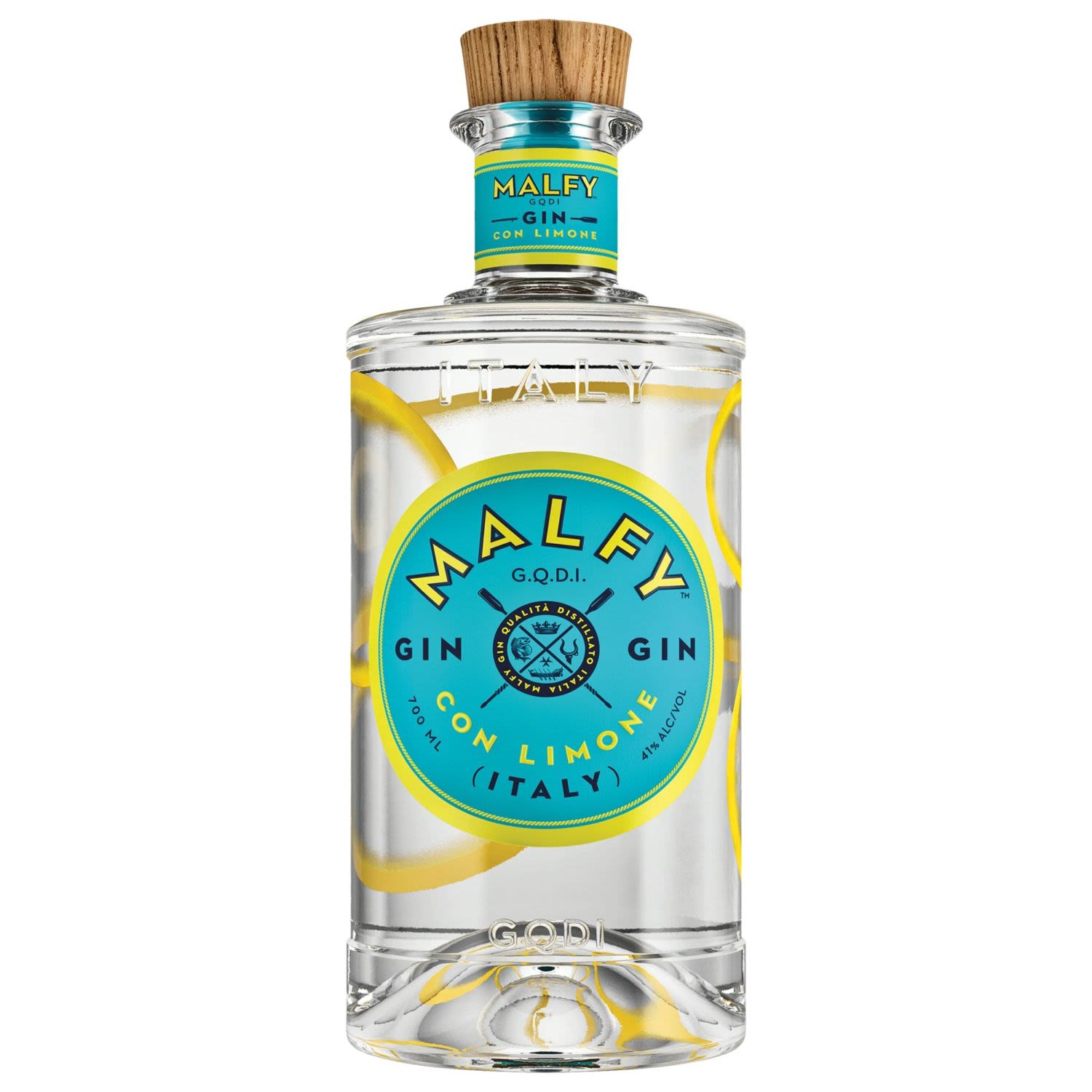 Juniper, Amalfi Coast Lemons and 5 botanicals.  ​MALFY® Gin Con Limone marries the finest Italian coastal lemons with our family’s unique gin recipe to create a one-of-a kind spirit. Distilled with classic Italian Juniper and Sfusato lemon peels from the AMALFI Coast – it has delightful citrus and juniper on the nose with a complex flavor of anise, citrus and coriander. Perfect with a premium tonic and a slice of lemon.<br /> <br />Alcohol Volume: 41.00%<br /><br />Pack Format: Bottle<br /><br />Standard Drinks: 22.6</br /><br />Pack Type: Bottle<br /><br />Country of Origin: Italy<br />