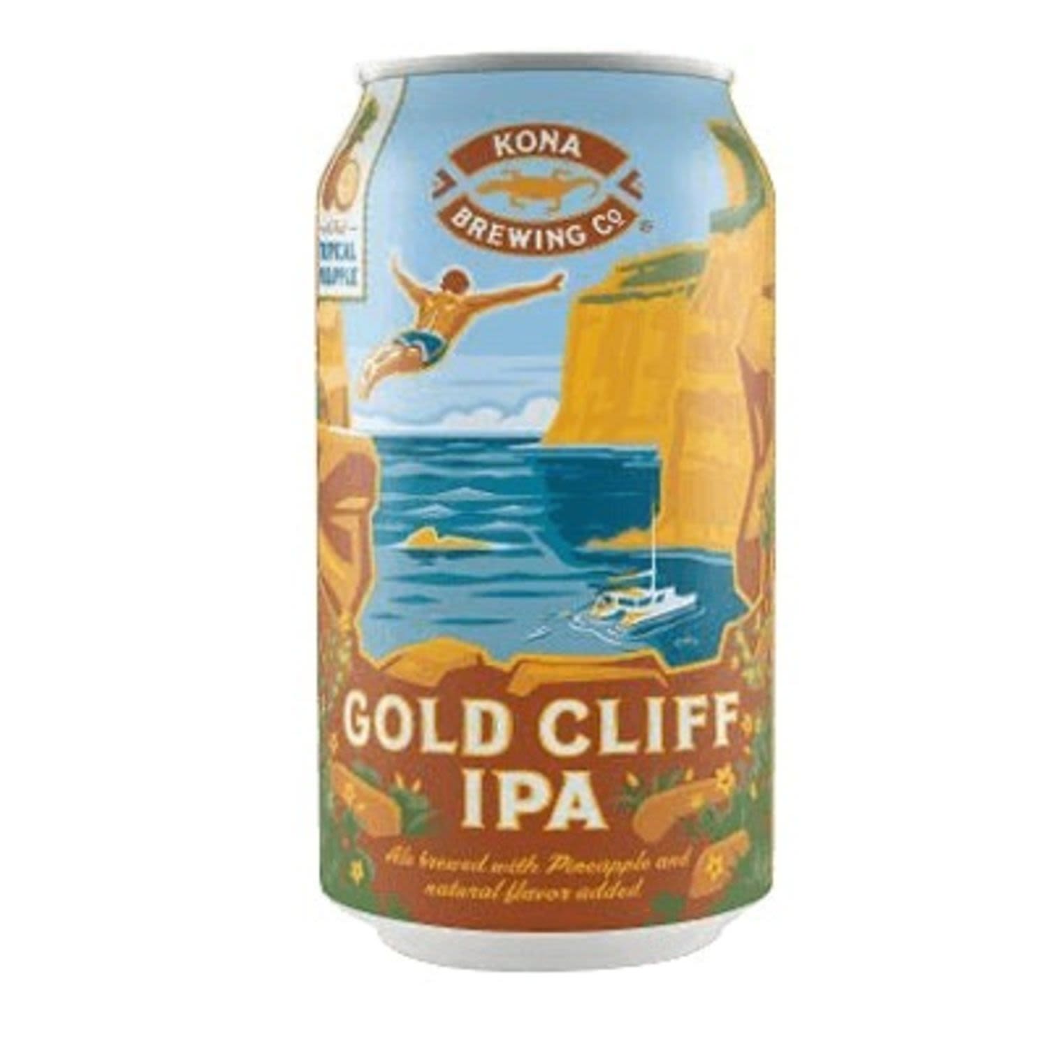 Kona Gold Cliff IPA Can 355mL