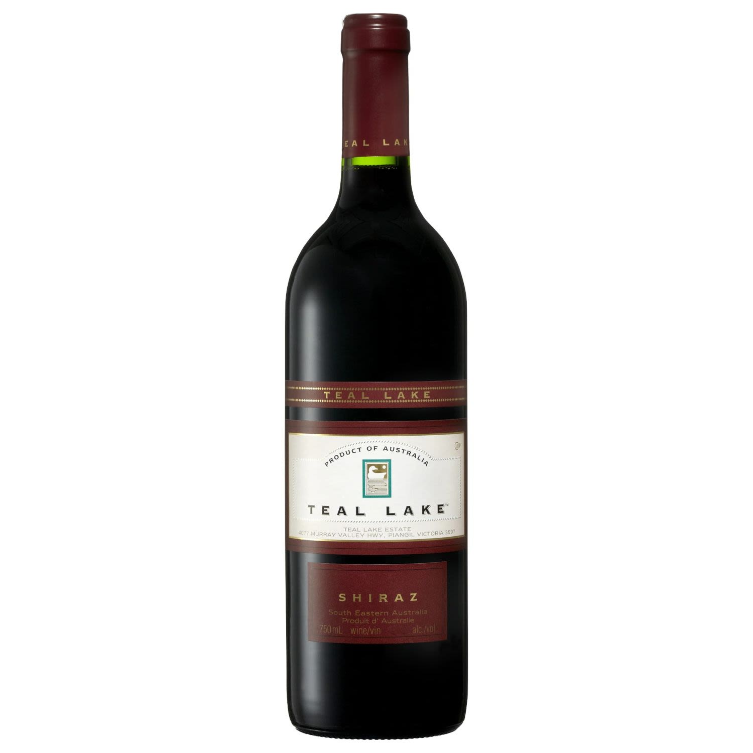 Teal Lake Shiraz 750mL Bottle