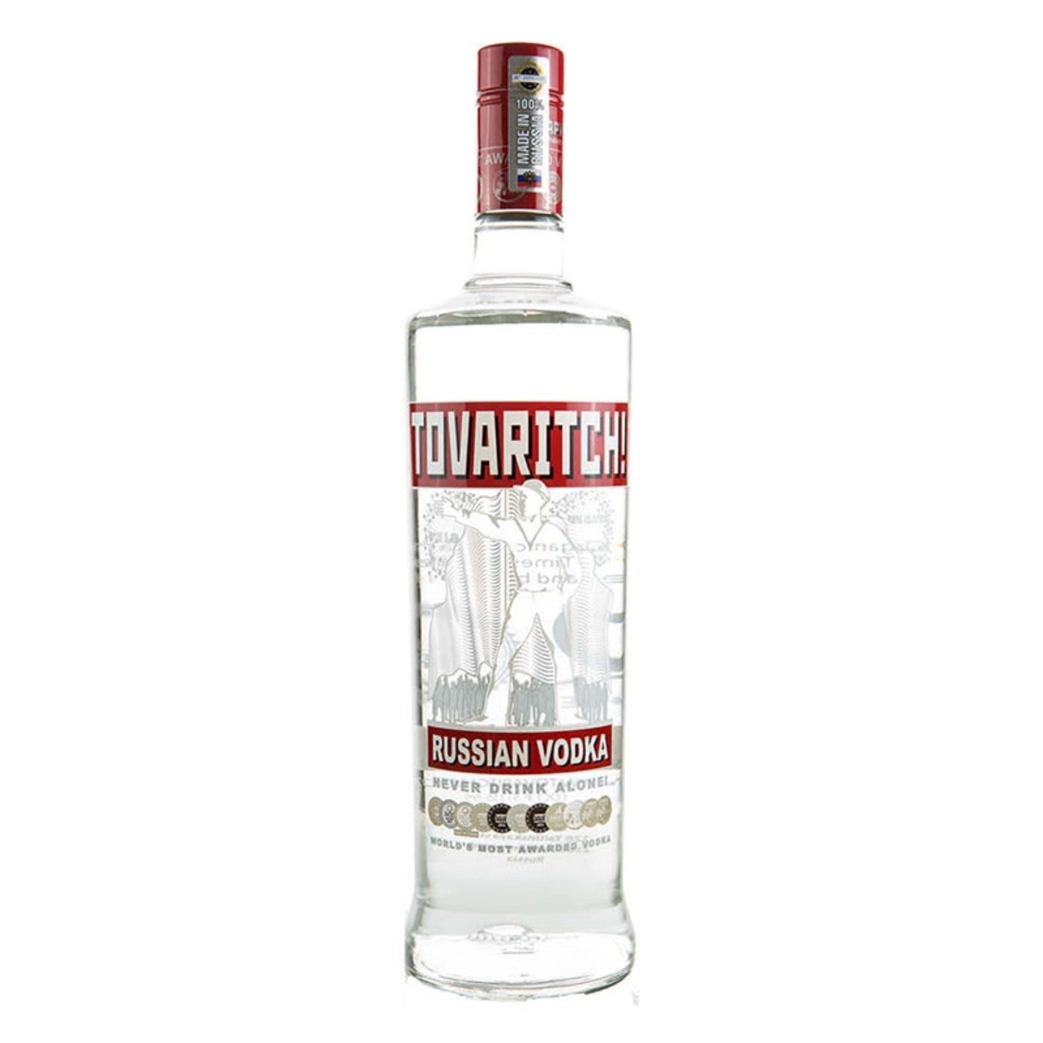 TOVARITCH! Premium Russian Vodka 1L Bottle