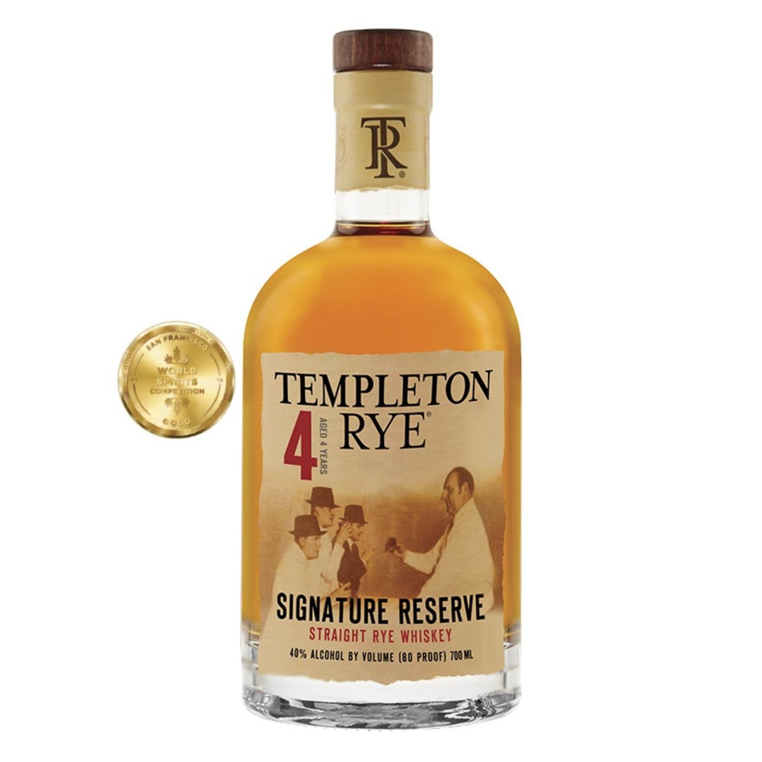 Templeton Rye 4 Year Old 700mL 6 Pack