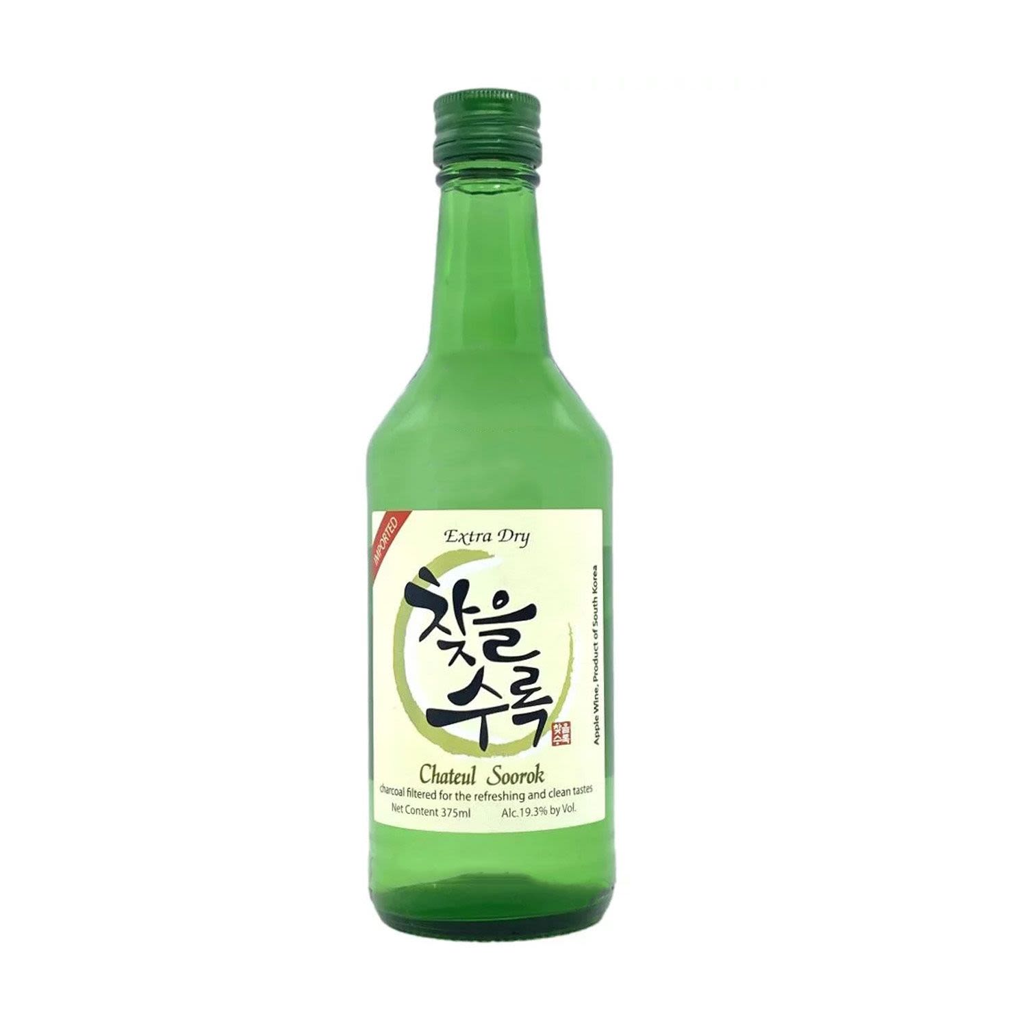 Chateul Original Soorok Soju 375mL Bottle