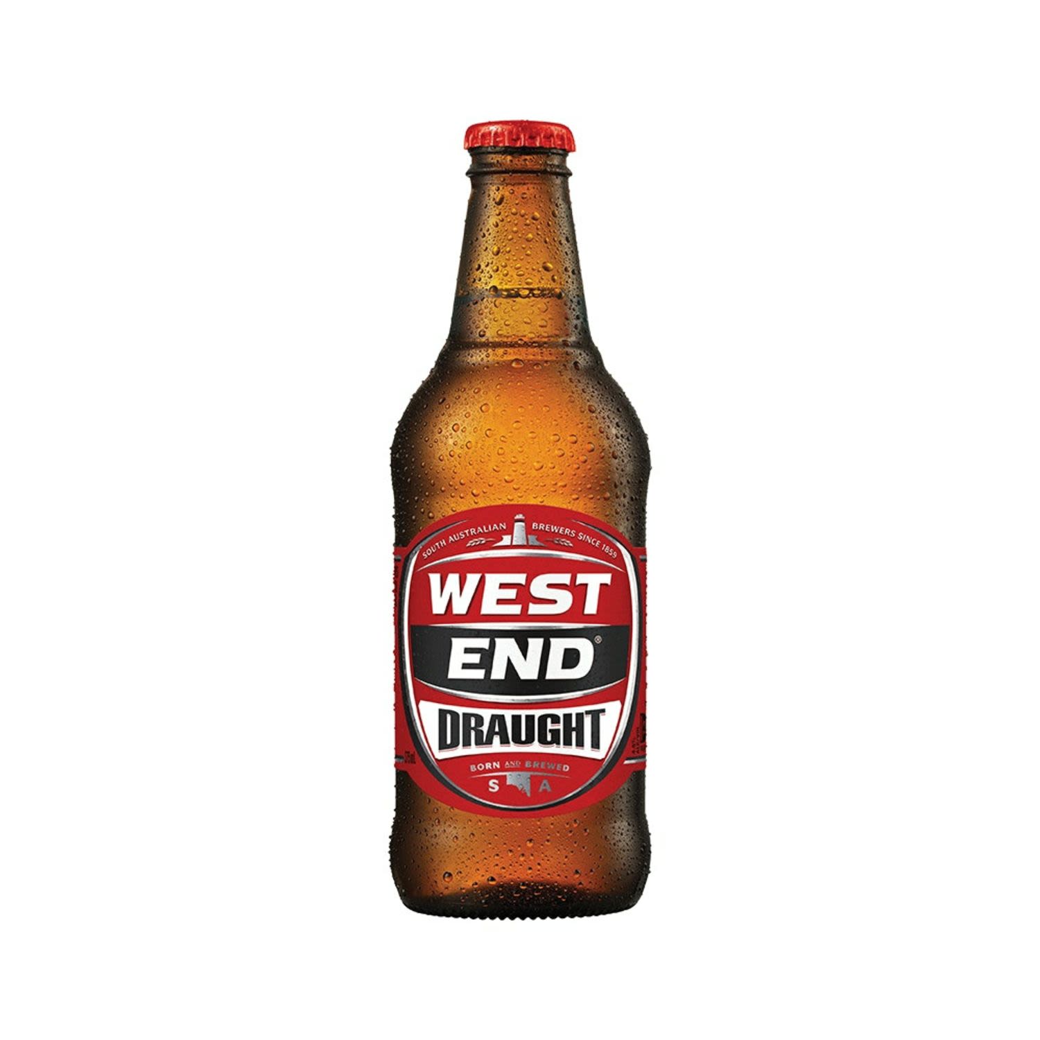 West End Draught Bottle 375mL