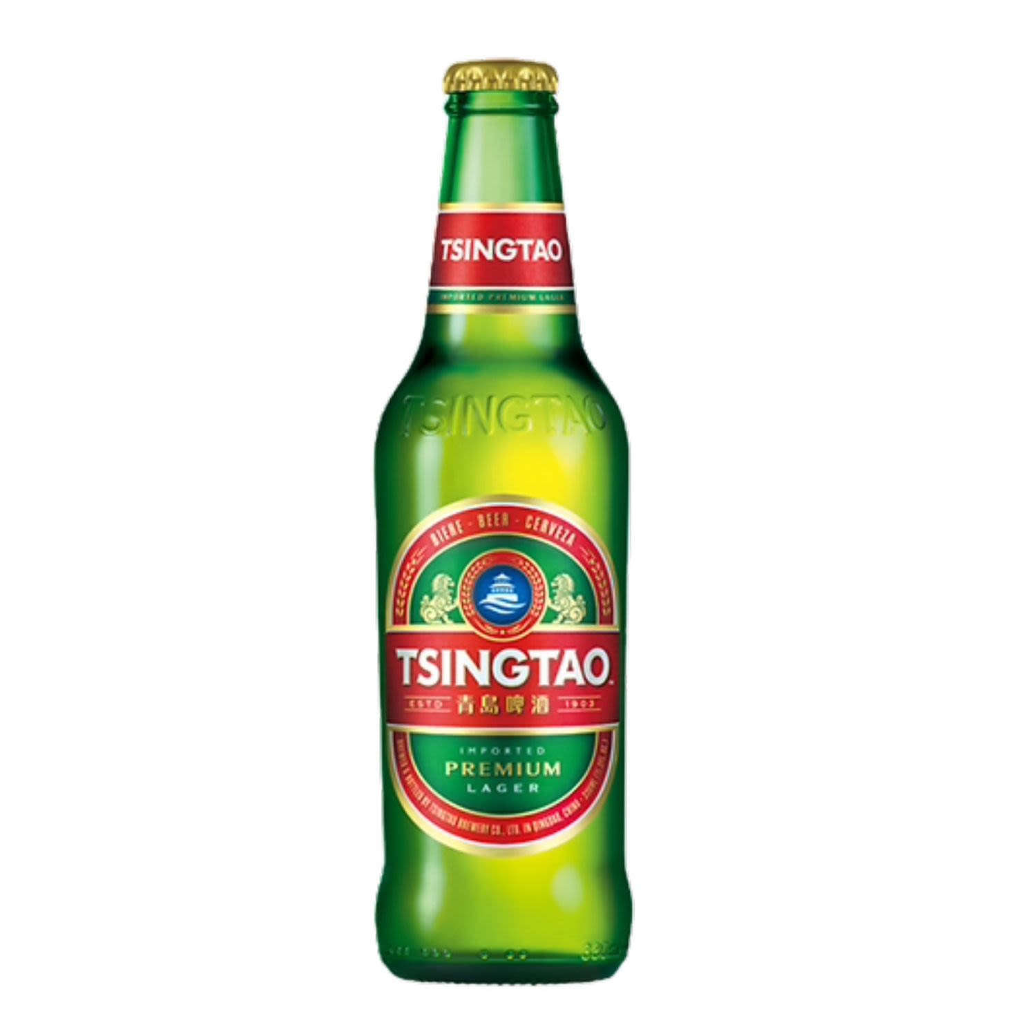 Tsingtao Lager Bottle 330mL