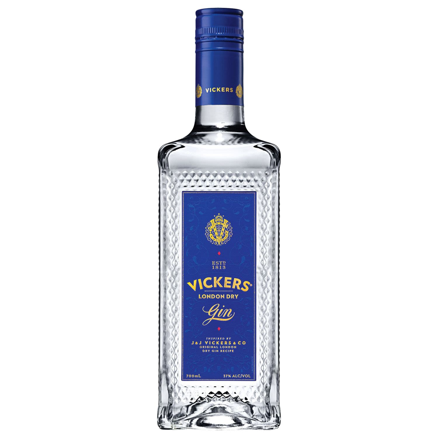 Vickers London Dry Gin 700mL Bottle