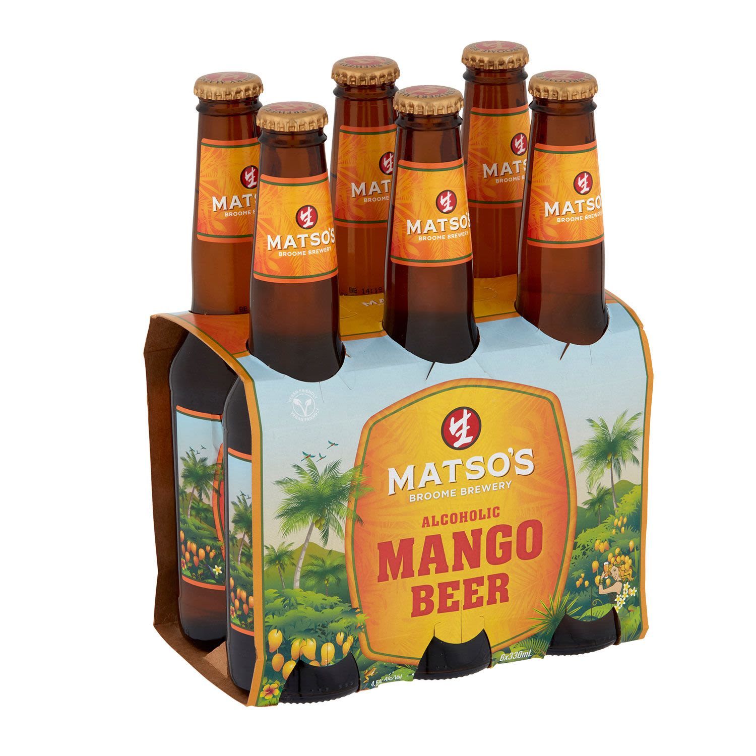 Matso's Mango Beer 330mL 6 Pack