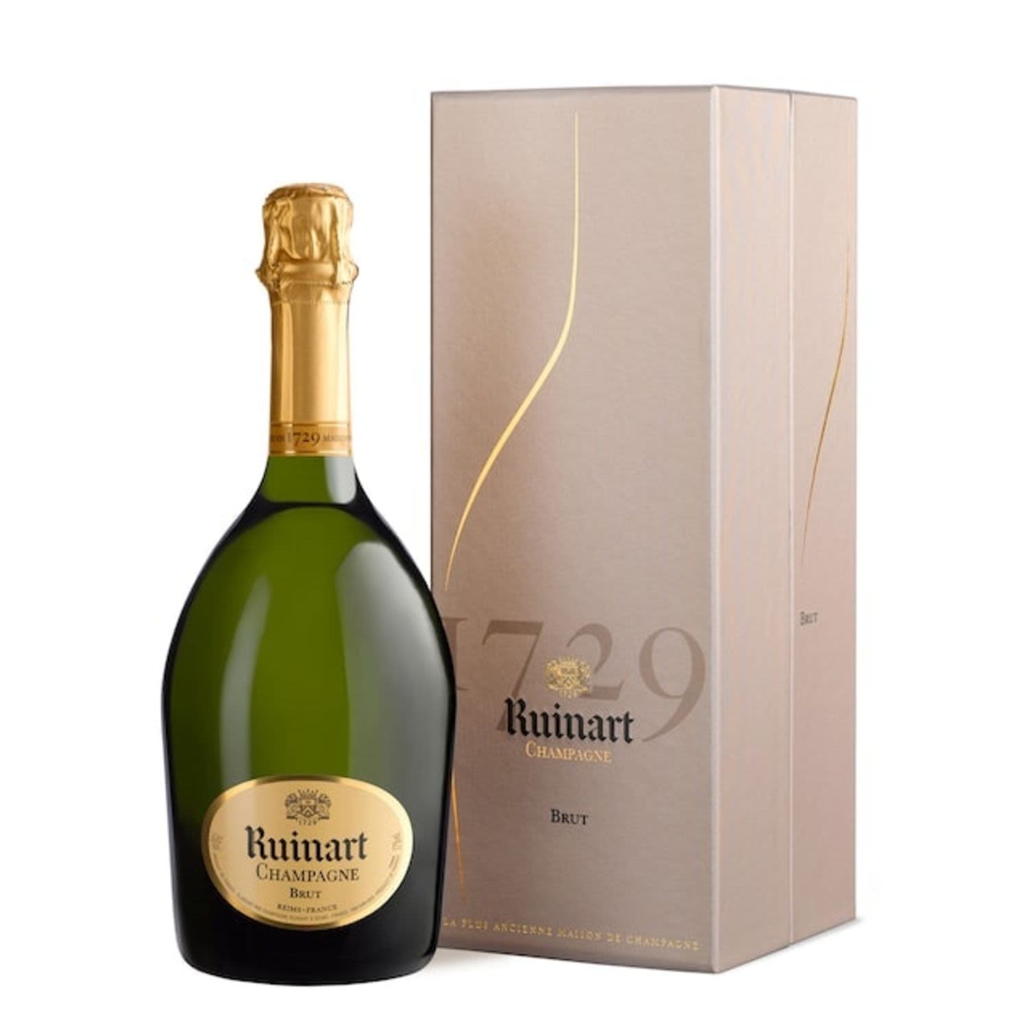 Ruinart "R" de Ruinart Champagne Brut Gift Box 750mL Bottle