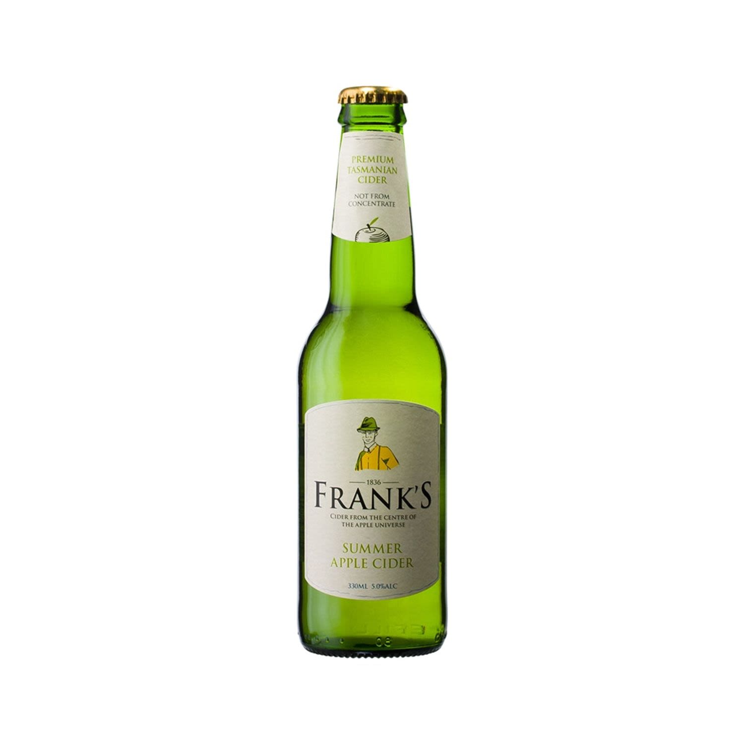 Frank's Summer Apple Cider Bottle 330mL