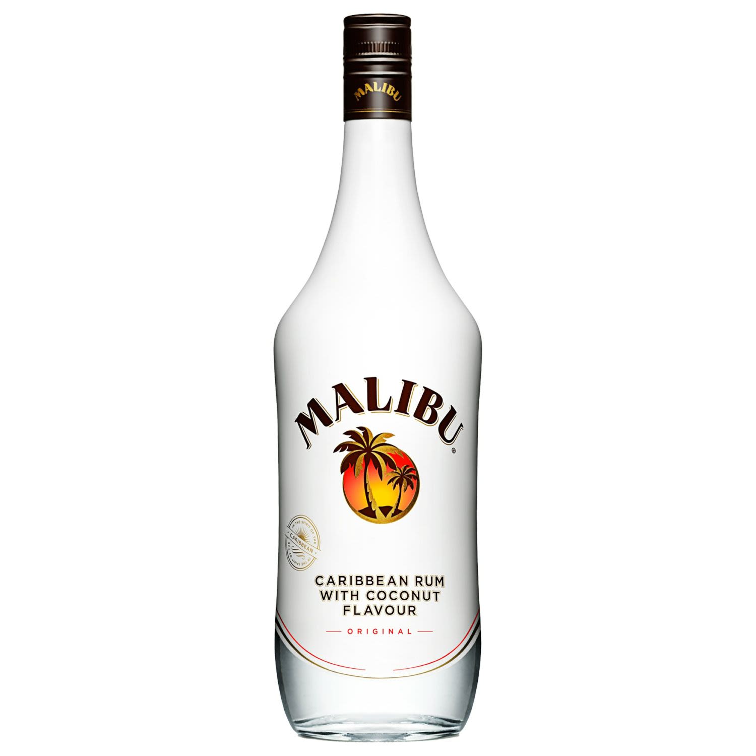 Malibu White Rum with Coconut 1L Bottle
