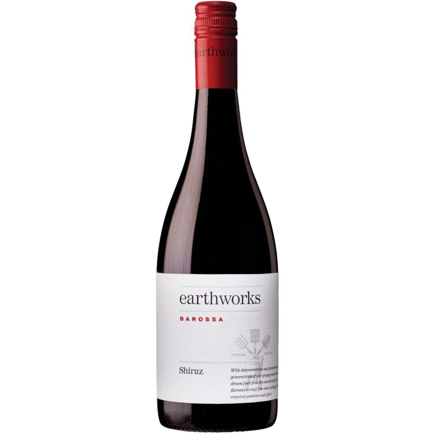 Earthworks Barossa Valley Shiraz 750mL Bottle