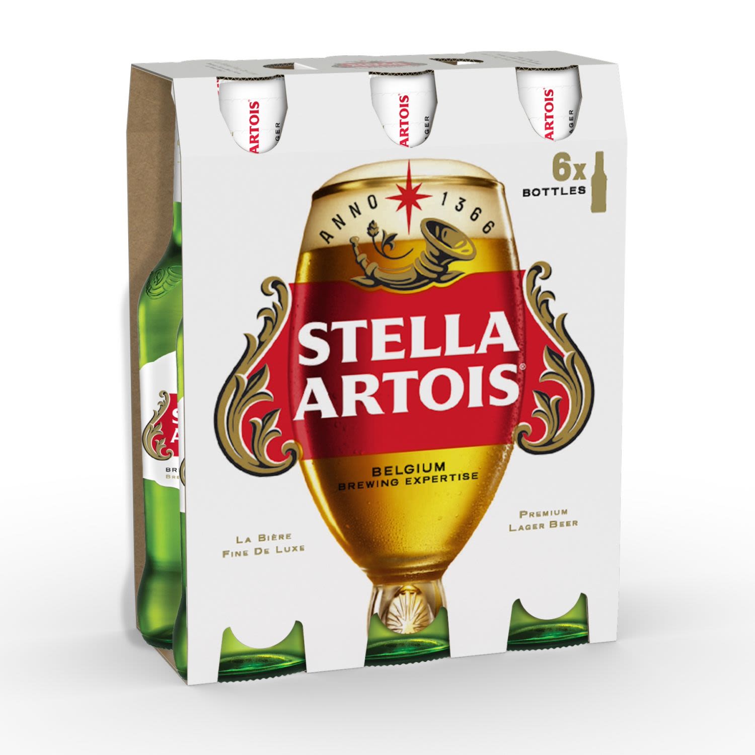 Stella Artois Bottle 330mL 6 Pack
