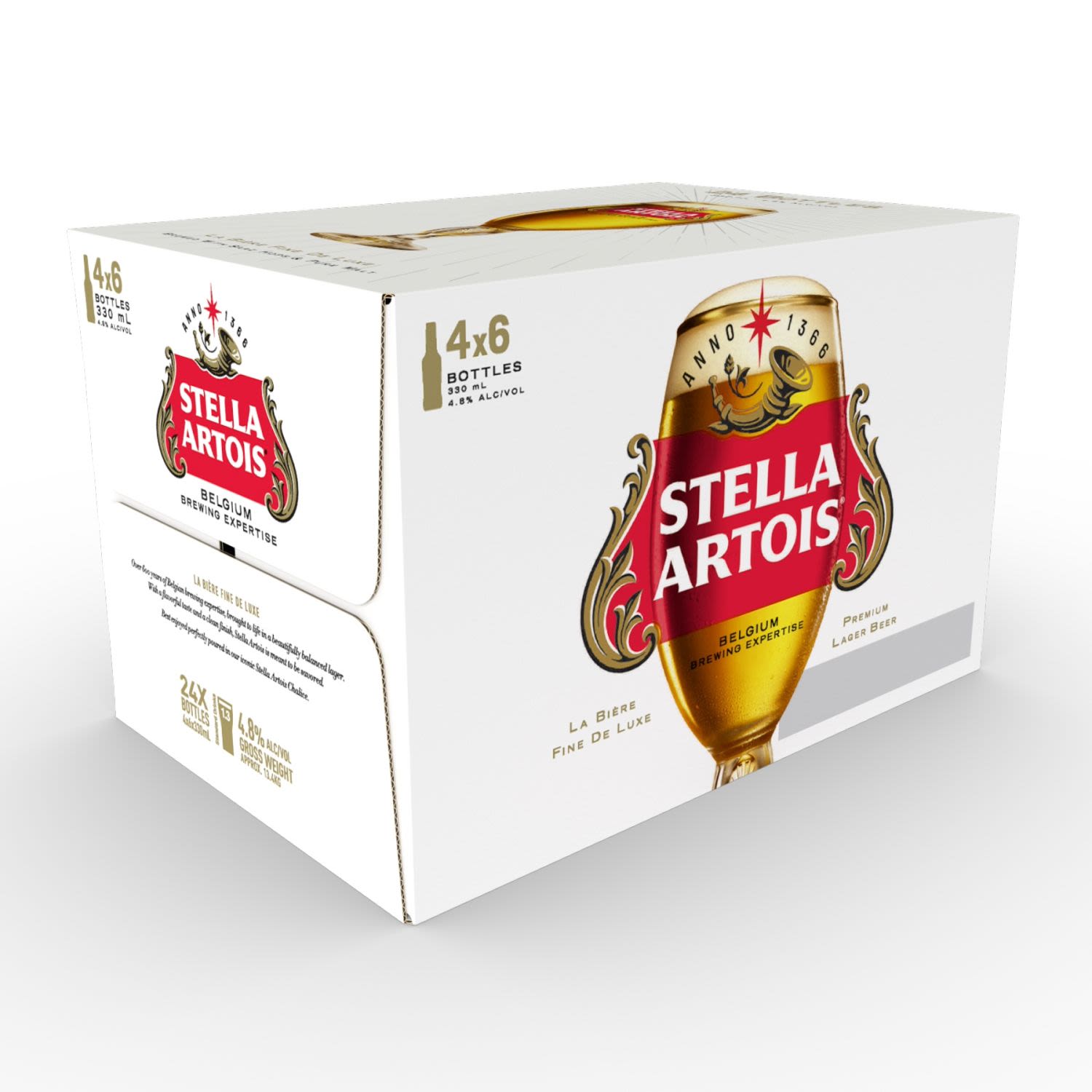 Stella Artois Bottle 330mL 24 Pack