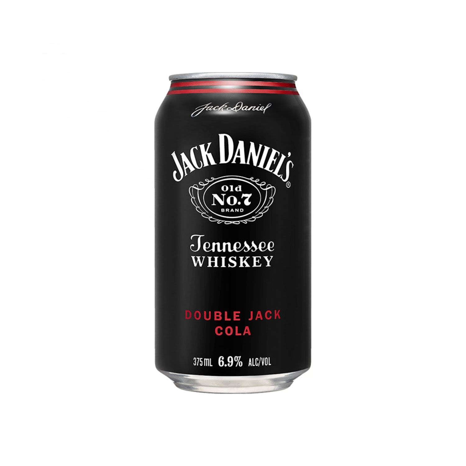 Jack Daniel's Double Jack & Cola Can 375mL