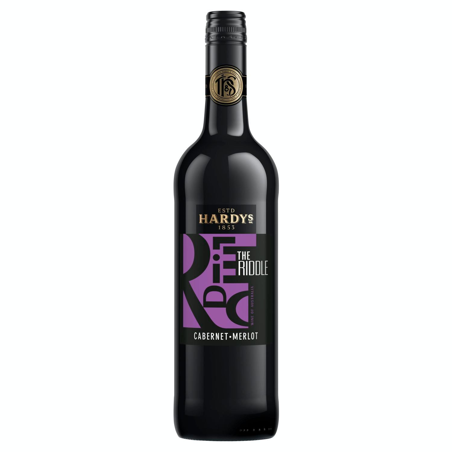 Hardys The Riddle Cabernet Merlot 750mL Bottle