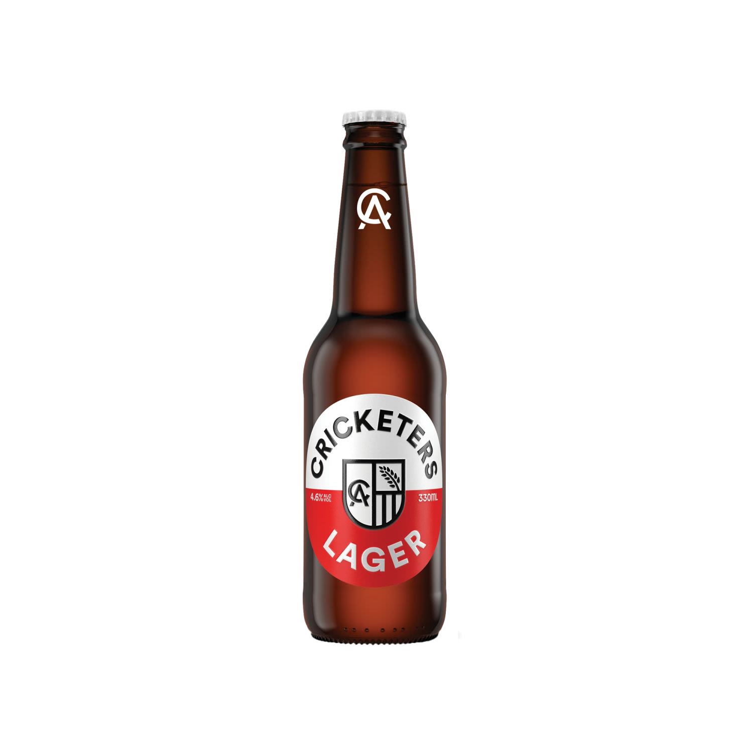 Cricketers Lager Bottle 330mL