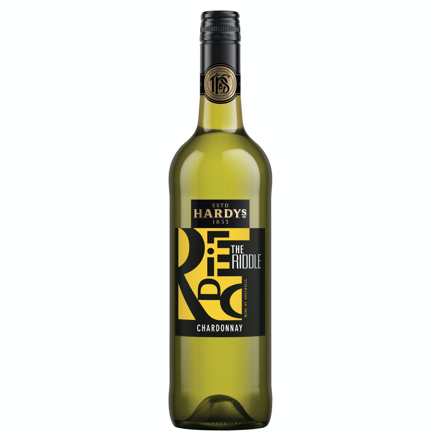Hardys The Riddle Chardonnay 750mL Bottle