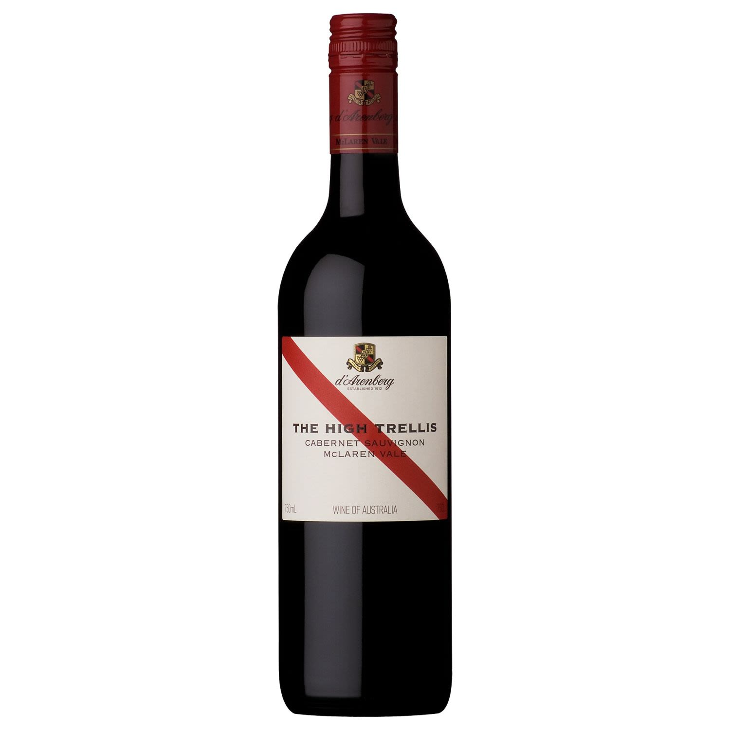 d'Arenberg High Trellis Cabernet Sauvignon 750mL Bottle