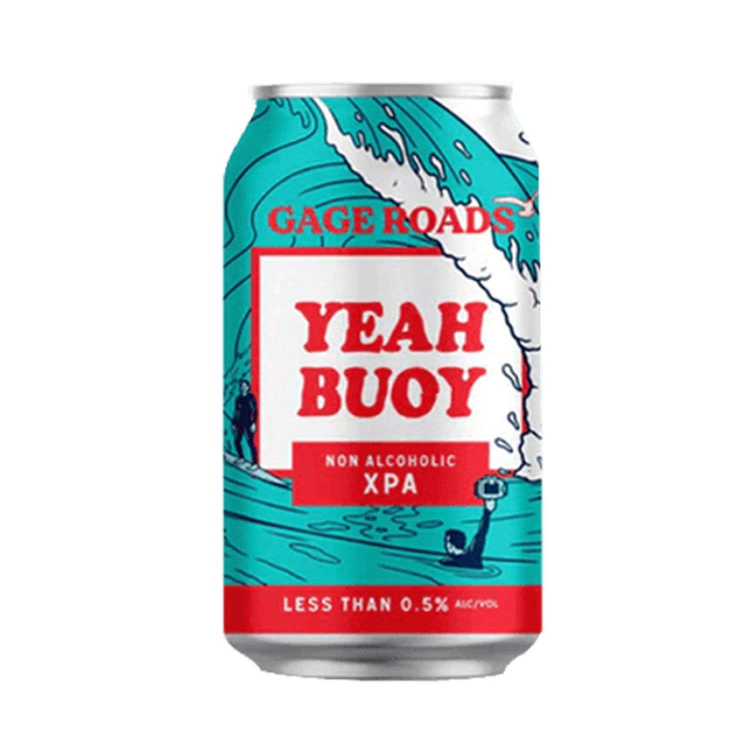 Gage Roads Yeah Buoy Non Alcoholic XPA Can 330mL 6 Pack