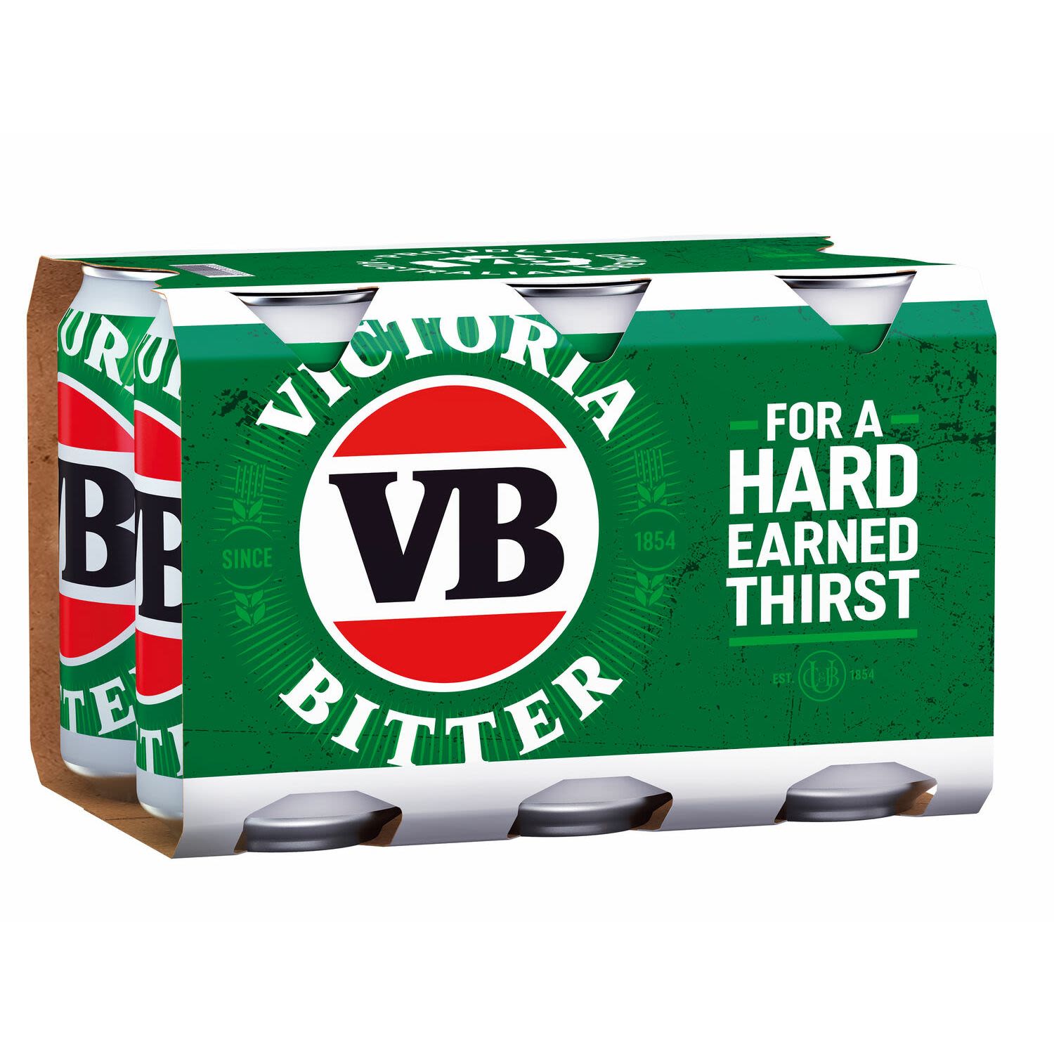 Victoria Bitter Can 375mL 6 Pack