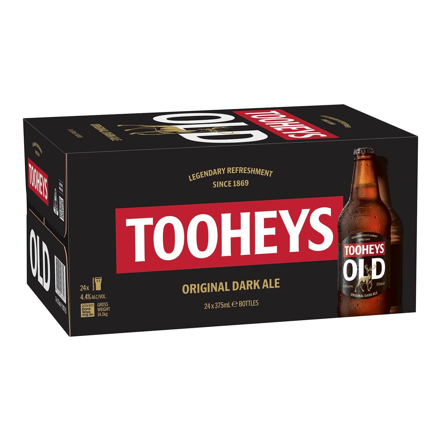 Tooheys Old Bottle 375mL 24 Pack