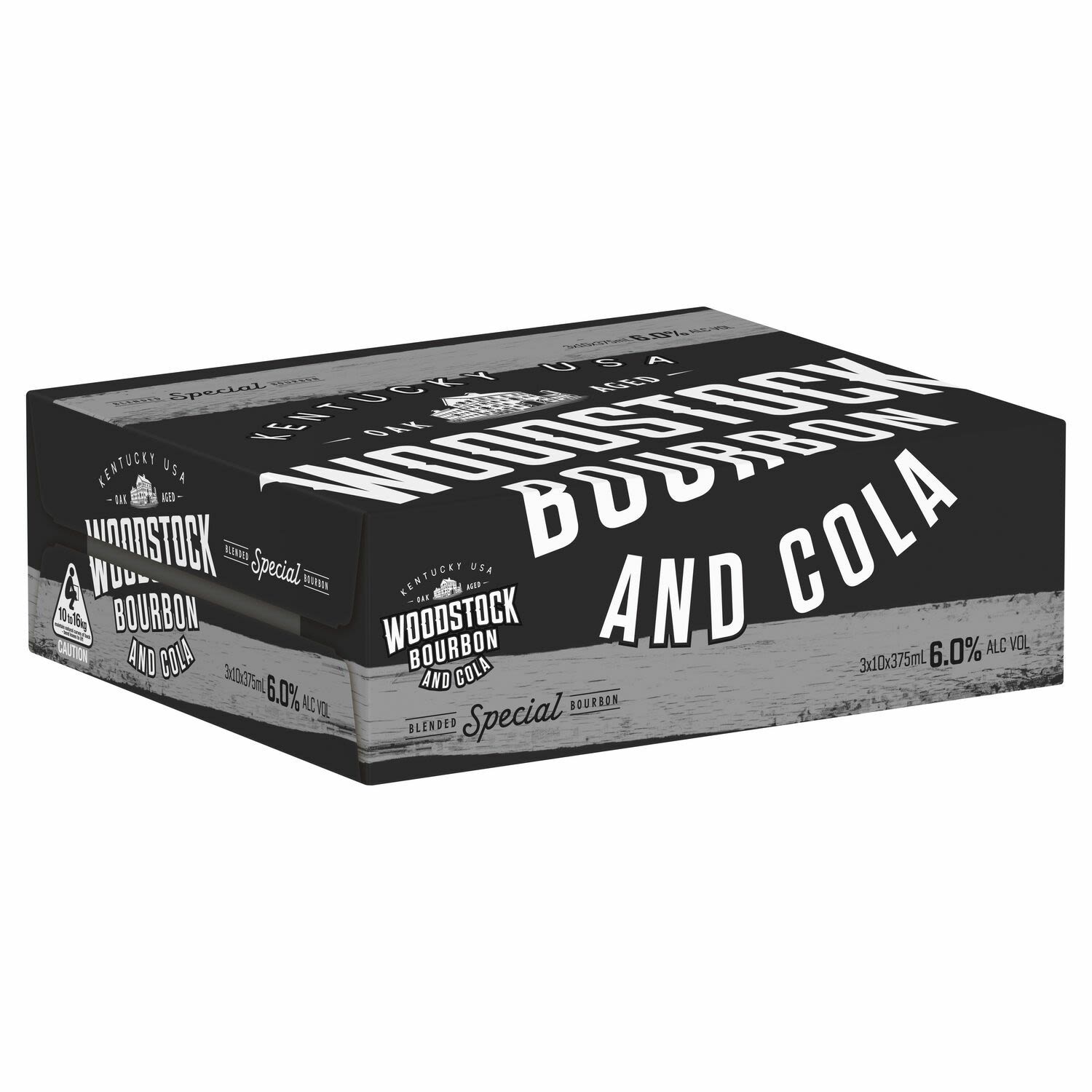 Woodstock & Cola 6% 375ml Can 30 Pack