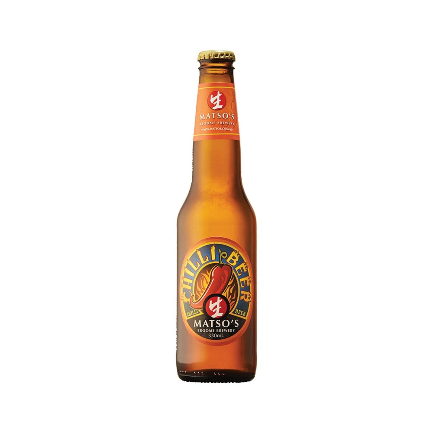 Matso's Chilli Beer Bottle 330mL