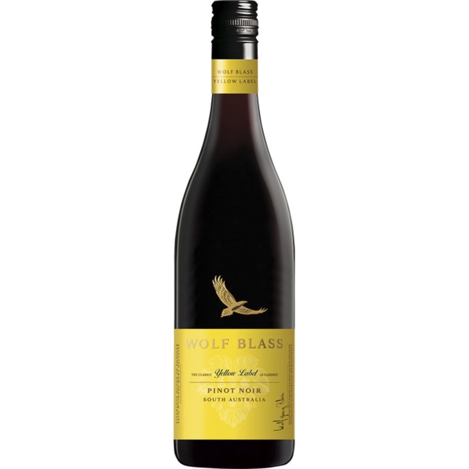 Wolf Blass Yellow Label Pinot Noir 750mL Bottle
