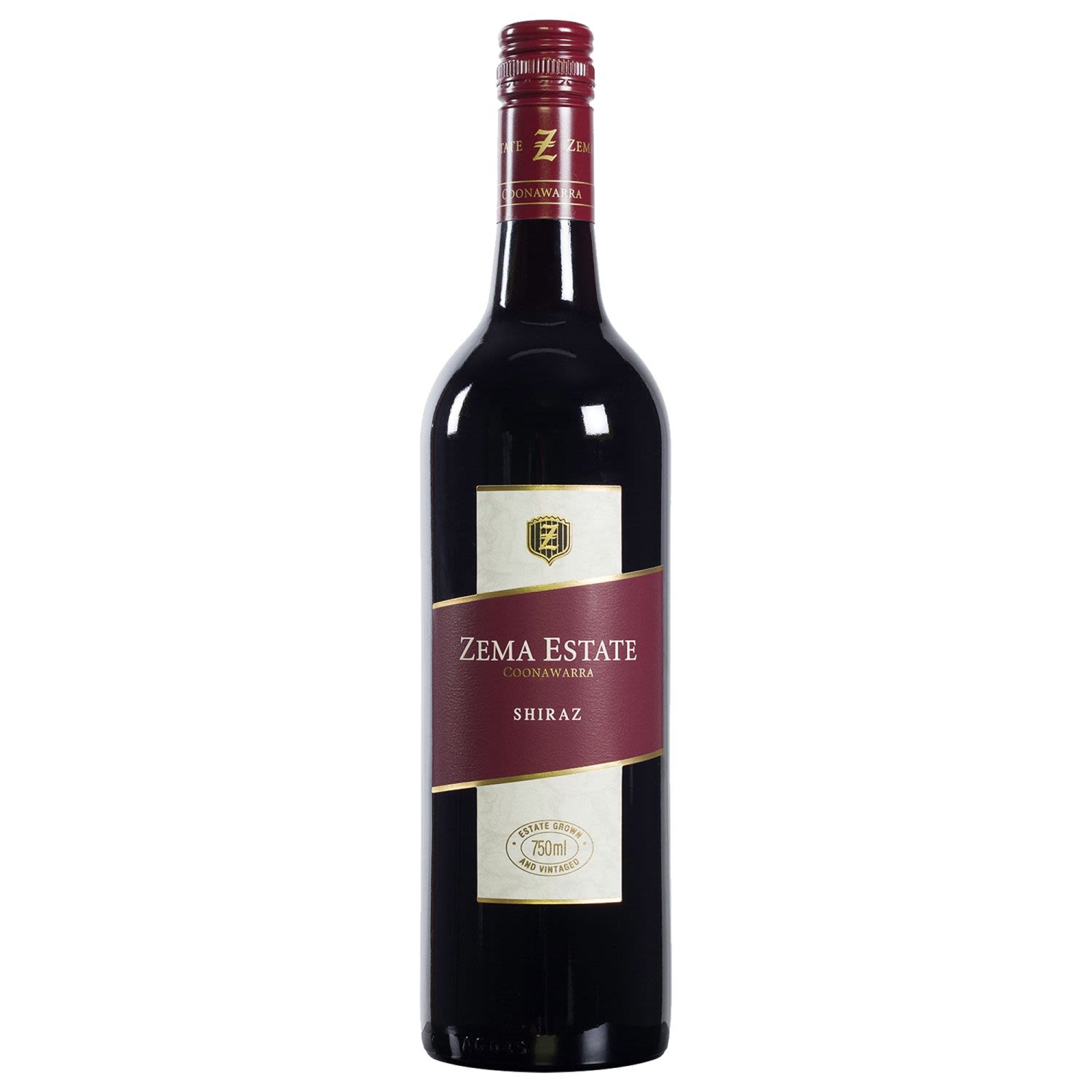 Zema Estate Shiraz 750mL Bottle