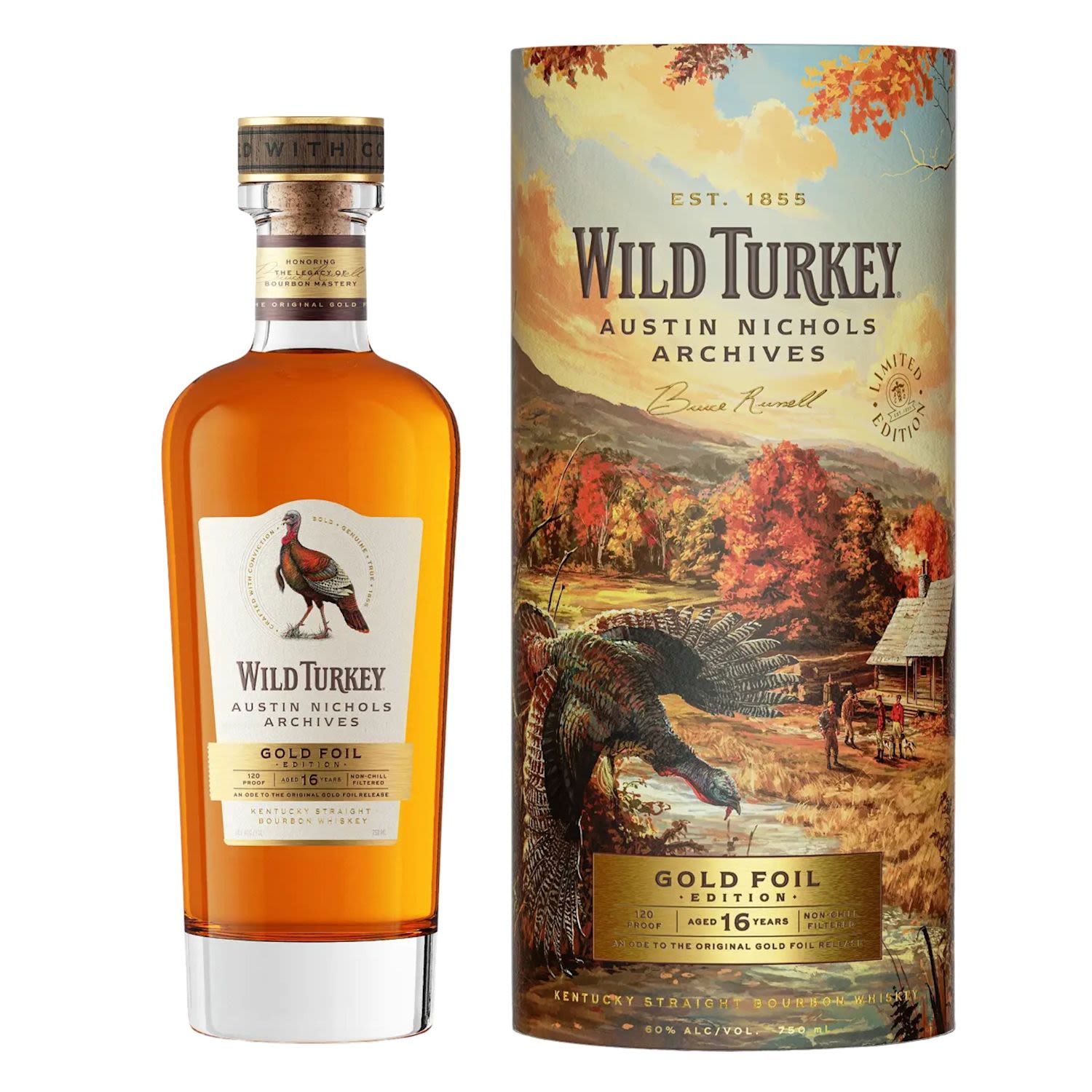 Wild Turkey Austin Nichols Archives Gold Foil 750mL