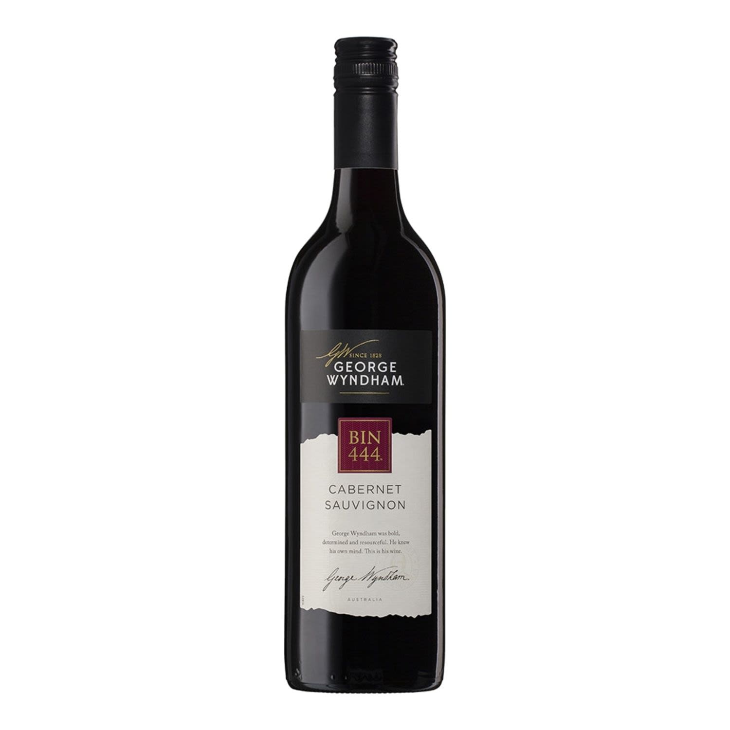 George Wyndham Bin 444 Cabernet Sauvignon 750mL Bottle