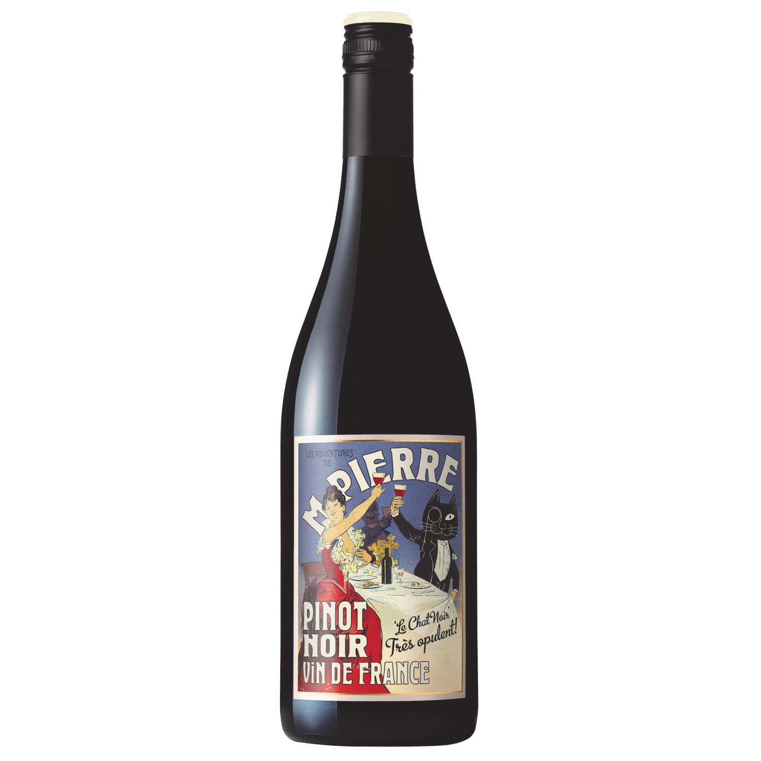 Le Chat Noir M Pierre Pinot Noir 750mL Bottle
