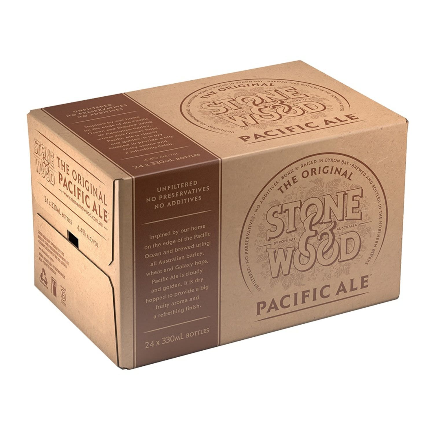 Stone & Wood Pacific Ale Bottle 330mL 24 Pack