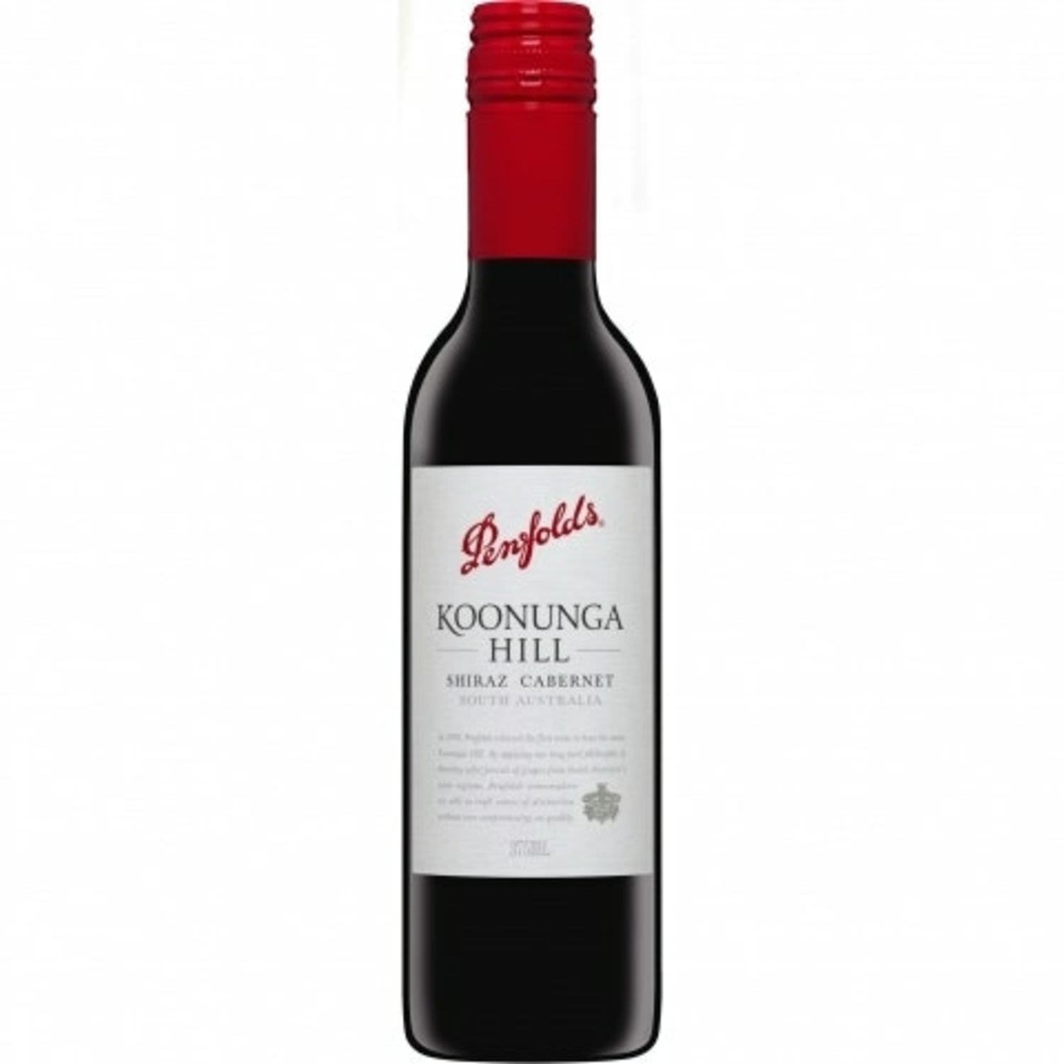 A quintessential Australian blend of Shiraz & Cabernet, offering generous palate weight defined structure respectively. Date, boysenberry & sweet cinnamon abound. Immediately accessible & a true reflection of the Penfolds winemaking style & philosophy.<br /> <br />Alcohol Volume: 14.50%<br /><br />Pack Format: Bottle<br /><br />Standard Drinks: 4.3</br /><br />Pack Type: Bottle<br /><br />Country of Origin: Australia<br /><br />Region: Koonunga Hill<br /><br />Vintage: Various<br />