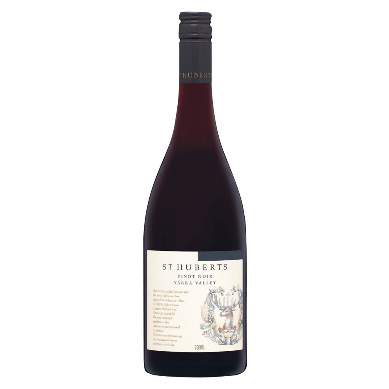 St Huberts Yarra Valley Pinot Noir 750mL Bottle