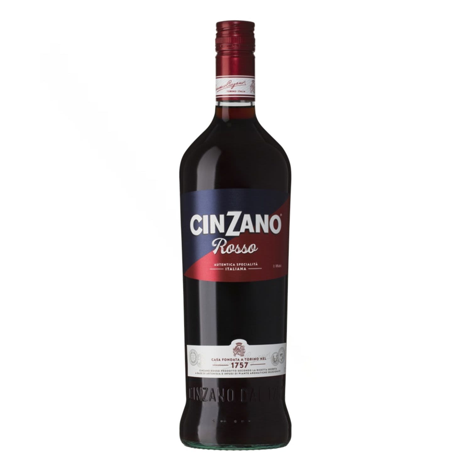 Created in Torino, Cinzano Rosso is the original of Cinzano’s vermouth portfolio. Its amber colour reflects the product’s rich infusion of herbs and spices, while representing its prestige and quality. It is the perfect ingredient for cocktails thanks to its delicate, yet persistent aftertaste and can be served neat or with a splash of soda.<br /> <br />Alcohol Volume: 14.40%<br /><br />Pack Format: Bottle<br /><br />Standard Drinks: 11.4</br /><br />Pack Type: Bottle<br /><br />Country of Origin: Italy<br /><br />Region: Piedmont<br /><br />Vintage: Non Vintage<br />