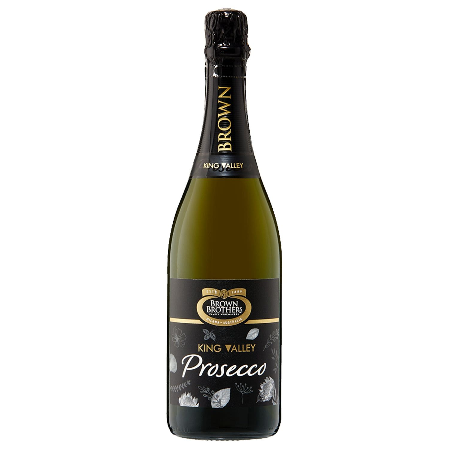 This King Valley Prosecco has a straw colour with subtle green hues. A delicate nose displaying apple and pear characters. While this wine retains the freshness and vibrancy that Prosecco is known for, the fruit for this NV release was picked later to provide a softer, rounder palate full of crisp citrus notes.  Prosecco is a great drink to kick off an evening and enjoy throughout the night. While delicious on its own, it is also perfect with sushi and sashimi. Prosecco is also excellent with charcuterie and marinated olives, or why not try it with a light brie cheese.  A vibrant and easy drinking sparkling wine from Victoria’s King Valley, the home of premium Prosecco, a refreshing sip for any occasion.<br /> <br />Alcohol Volume: 11.00%<br /><br />Pack Format: Bottle<br /><br />Standard Drinks: 6.5<br /><br />Pack Type: Bottle<br /><br />Country of Origin: Australia<br /><br />Region: King Valley<br /><br />Vintage: Non Vintage<br />
