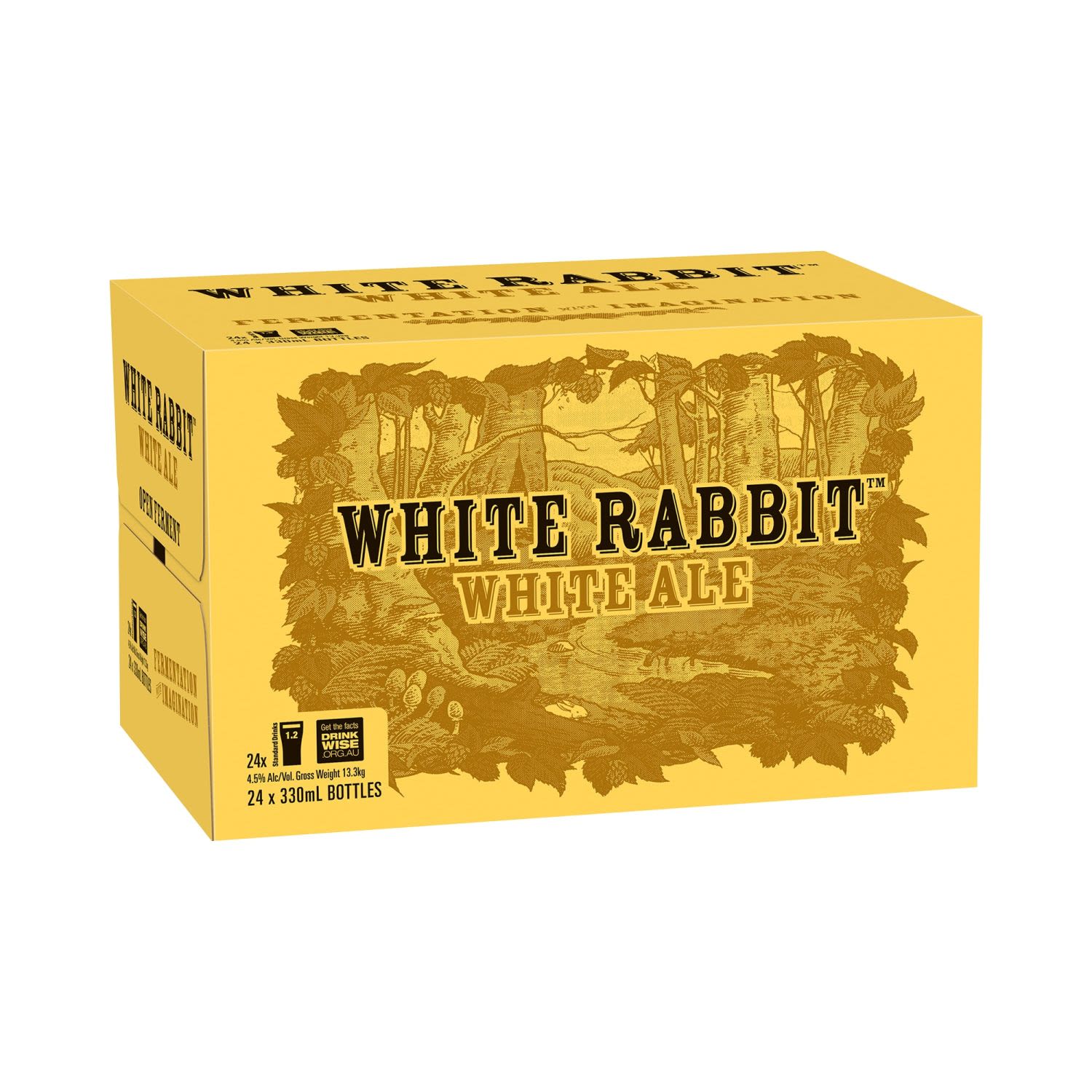 White Rabbit White Ale Bottle 330mL 24 Pack
