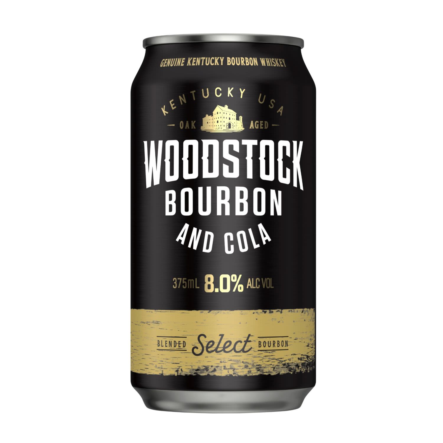 Woodstock & Cola 8% 375ml Can 30 Pack