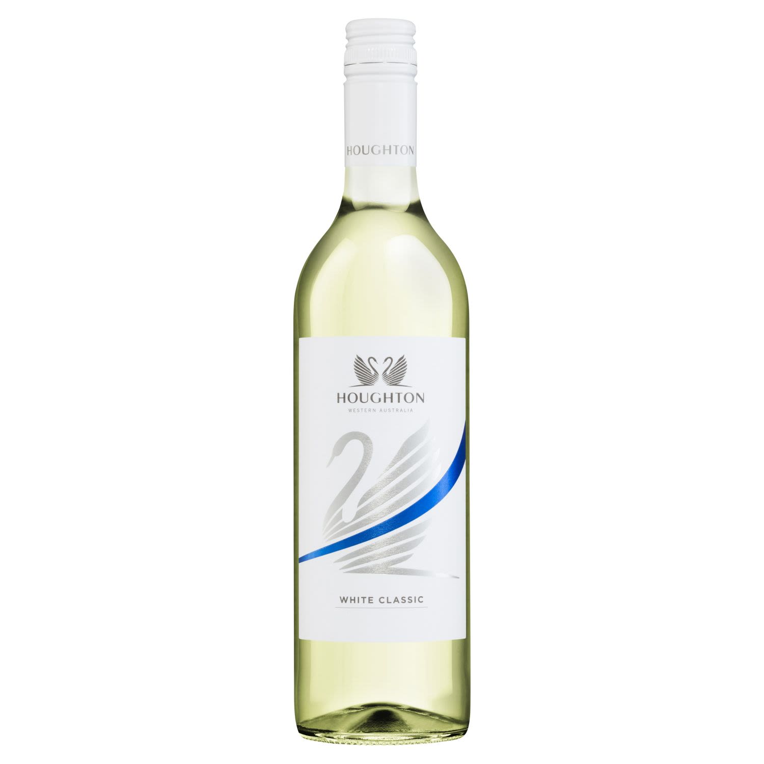 Houghton Houghton Stripe Range White Classic 750mL Bottle, 750 Millilitre 