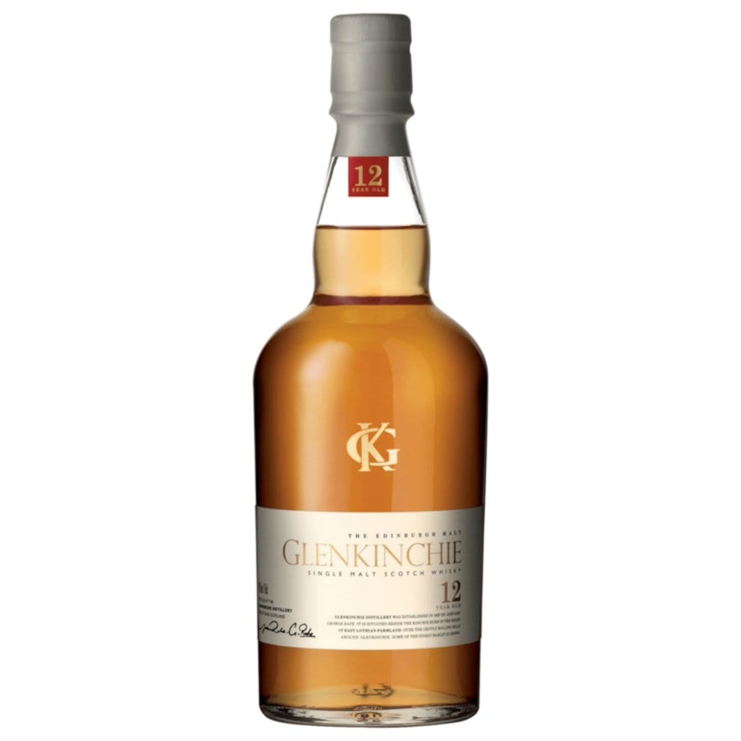 Glenkinchie 12 Year Old Scotch Whisky 700mL Bottle