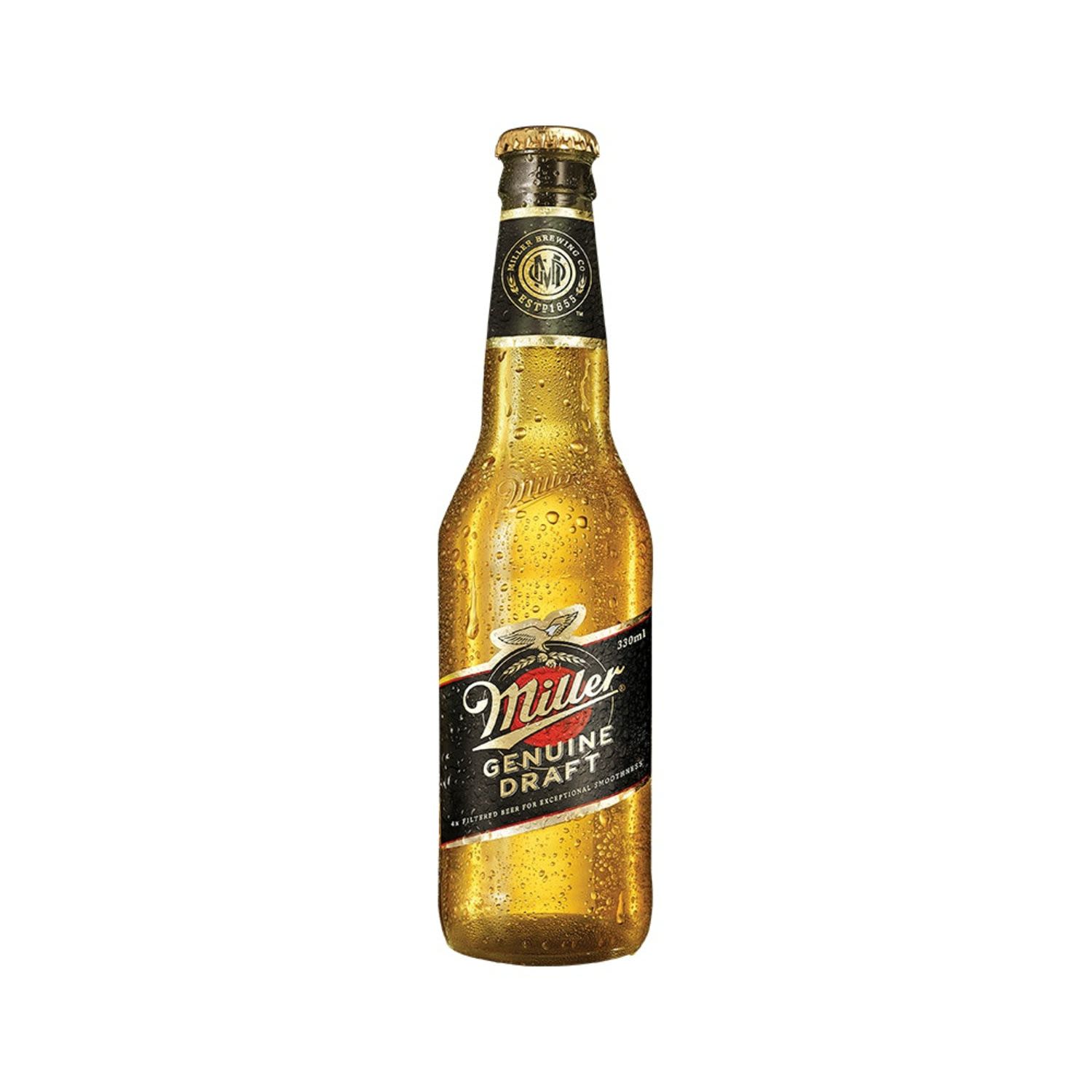 Miller Genuine Draught Bottle 330mL