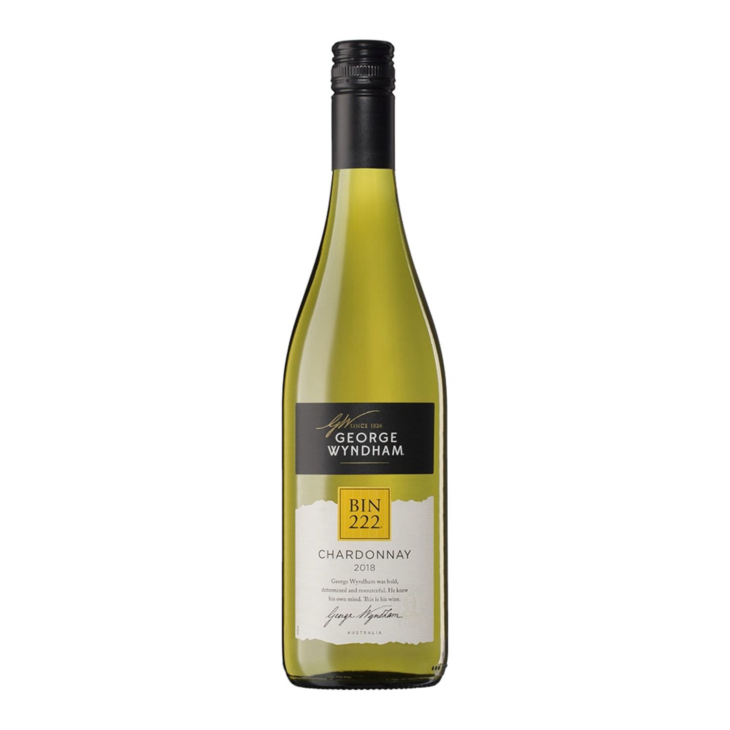 George Wyndham Bin 222 Chardonnay 750mL Bottle