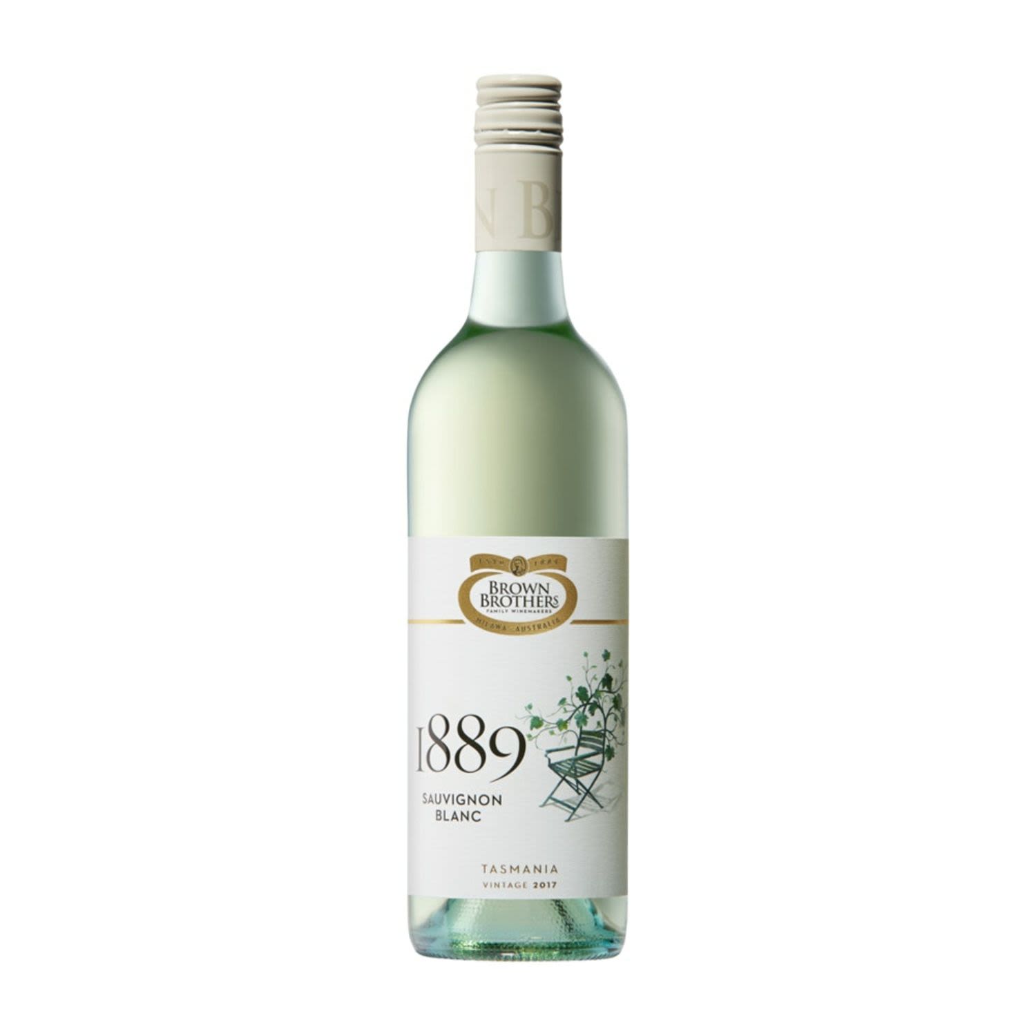 Refreshing tropical fruit flavours, racy acidity and a zesty finish. The 1889 Sauvignon Blanc is sourced entirely from our Tasmanian vineyards. This refreshing wine is true in style to its cool-climate origin and is best consumed when young and fresh.<br /> <br />Alcohol Volume: 13.50%<br /><br />Pack Format: Bottle<br /><br />Standard Drinks: 8<br /><br />Pack Type: Bottle<br /><br />Country of Origin: Australia<br /><br />Region: Tasmania<br /><br />Vintage: Vintages Vary<br />