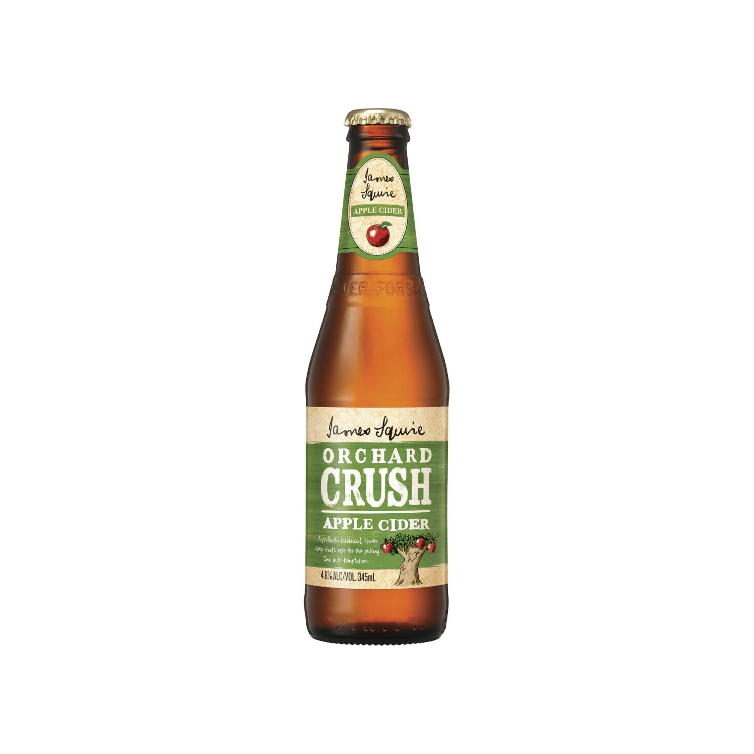 James Squire Orchard Crush Apple Cider 345mL Bottle