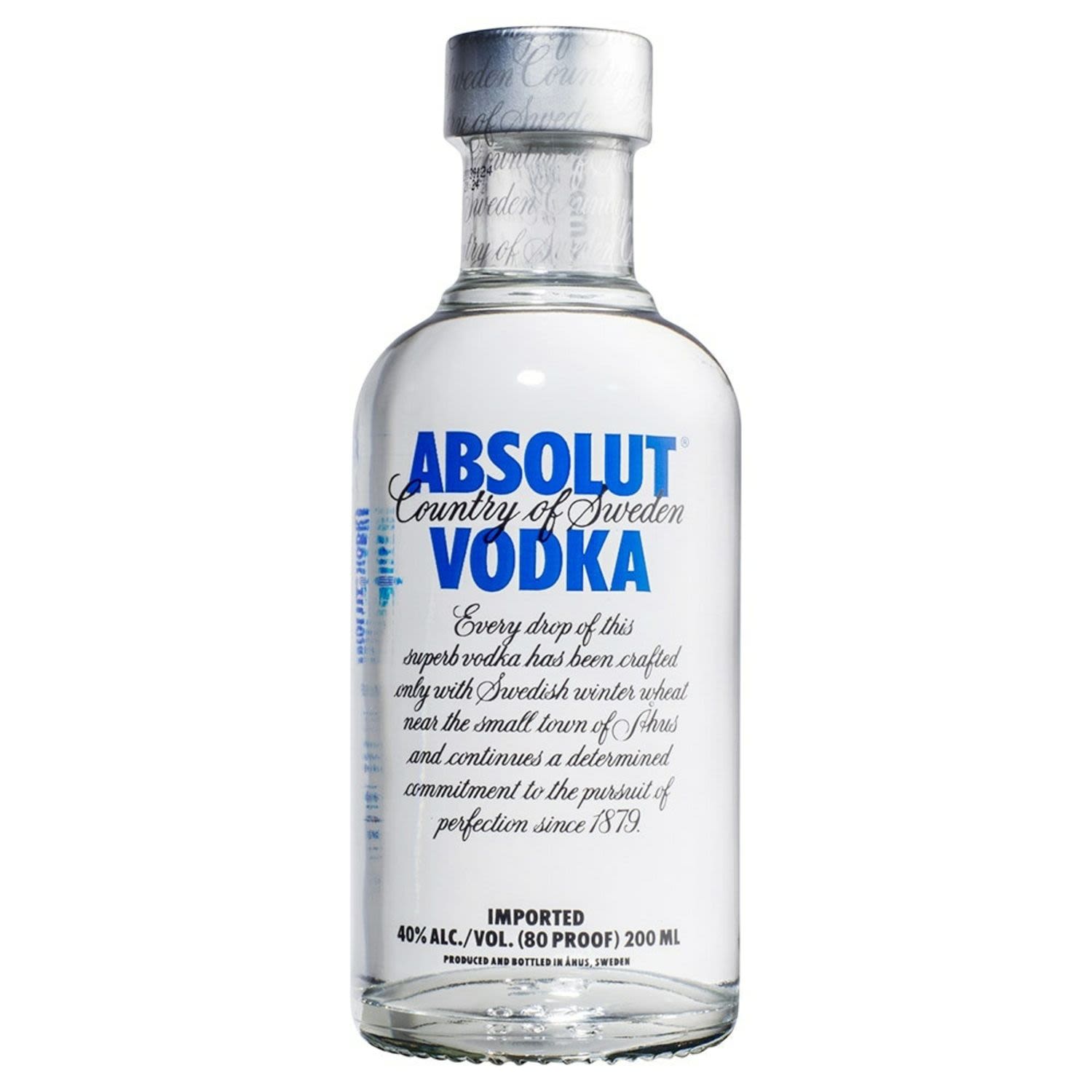 Absolut Vodka 200mL Bottle