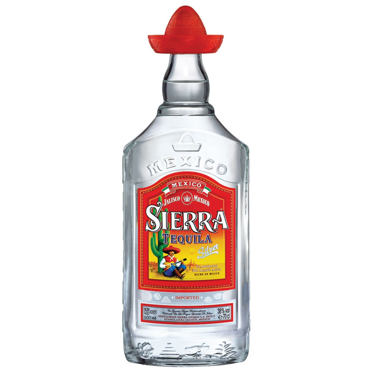 Sierra Tequila Silver Mini 40mL Bottle
