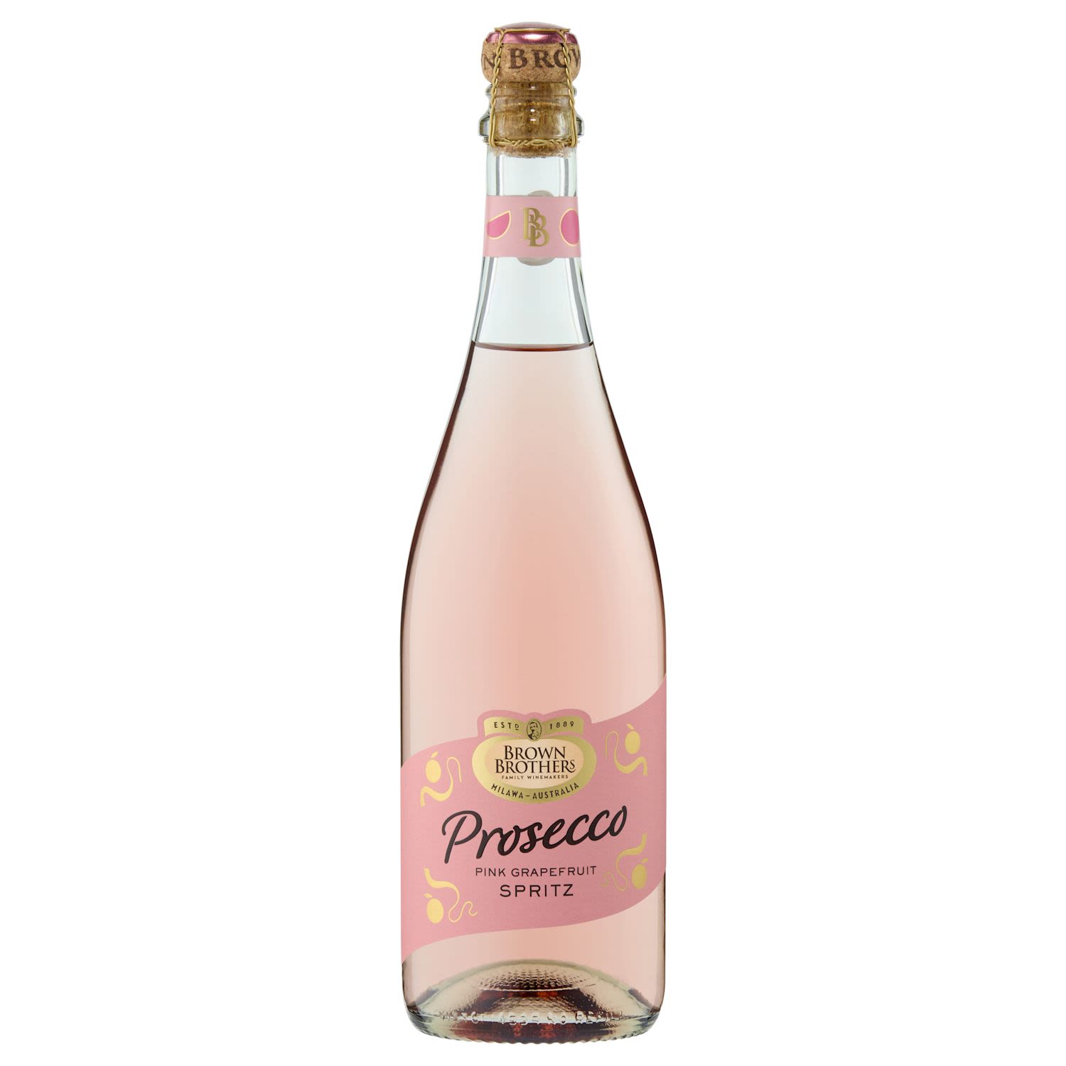 Brown Brothers Prosecco Pink Grapefruit Spritz 750mL