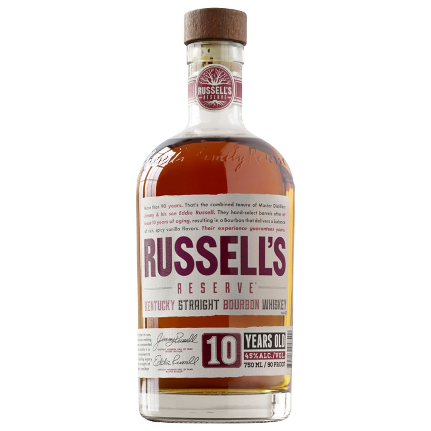 Russell's Reserve 10 Year Old Kentucky Straight Bourbon Whiskey 750mL Bottle